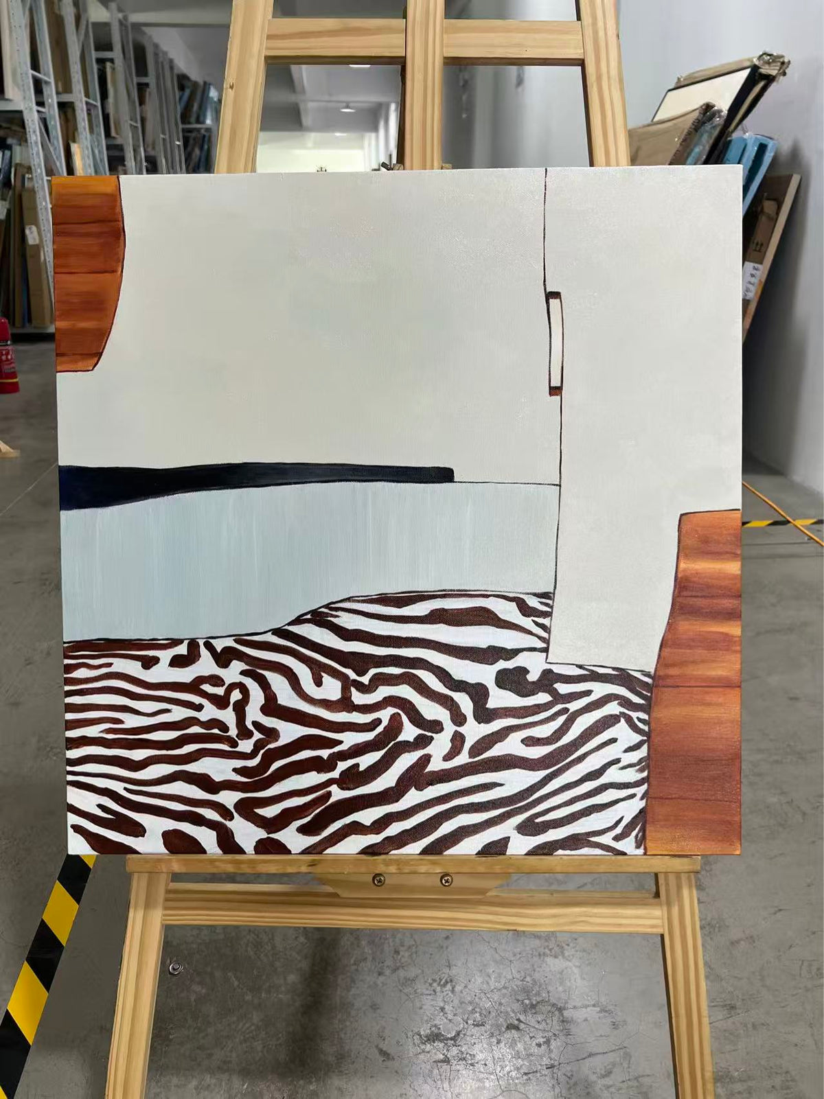 Zebra Stripe Composition