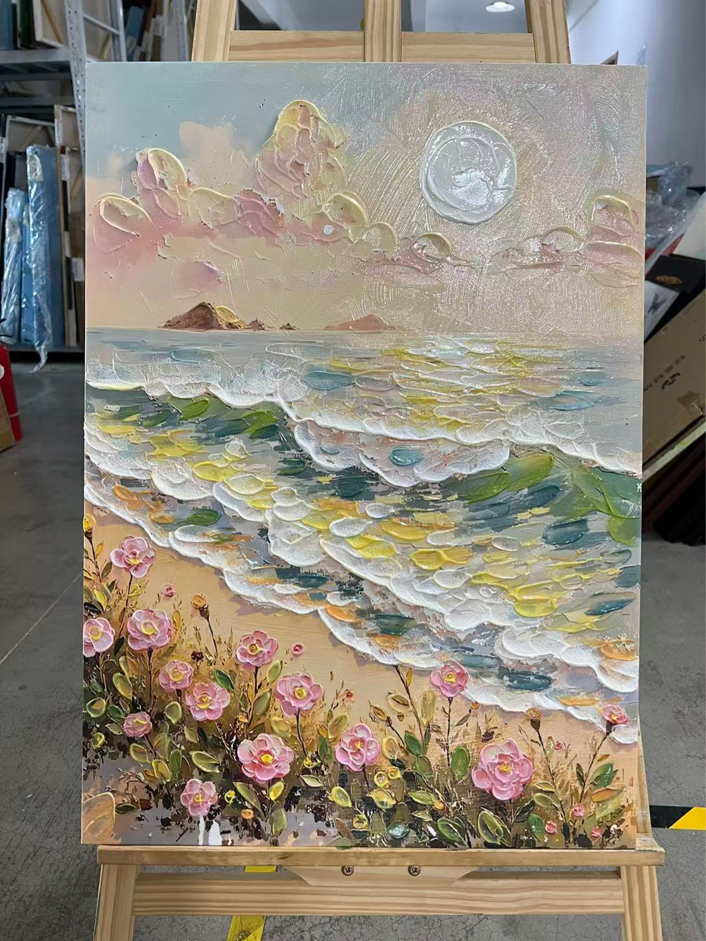Roses by the Sunlit Sea