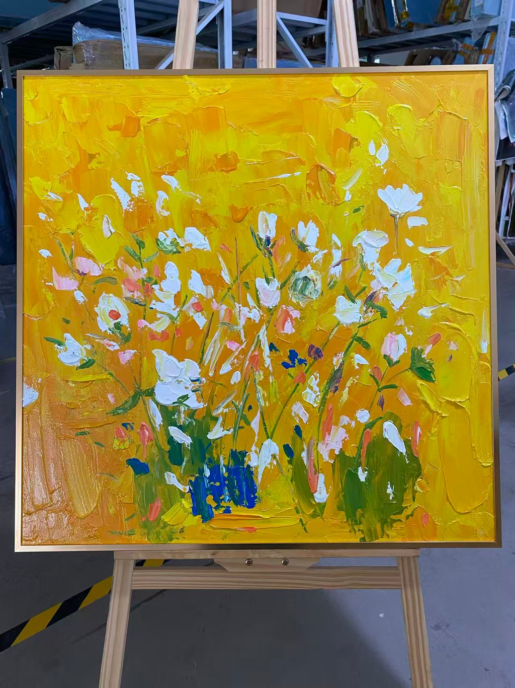 Wildflowers on Yellow