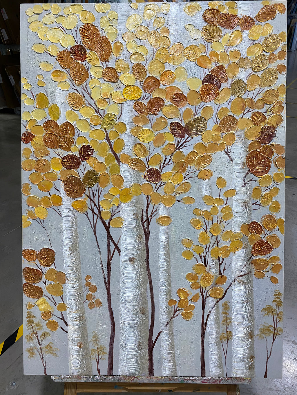Golden Birch Grove