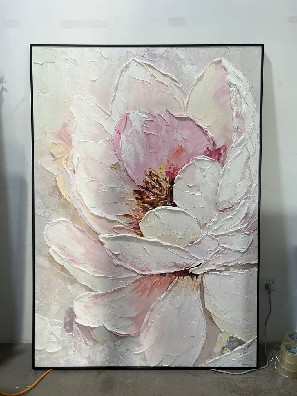 Sculpted Blush Peony