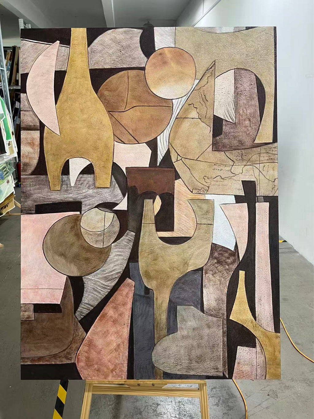 Collage of Earthen Shapes