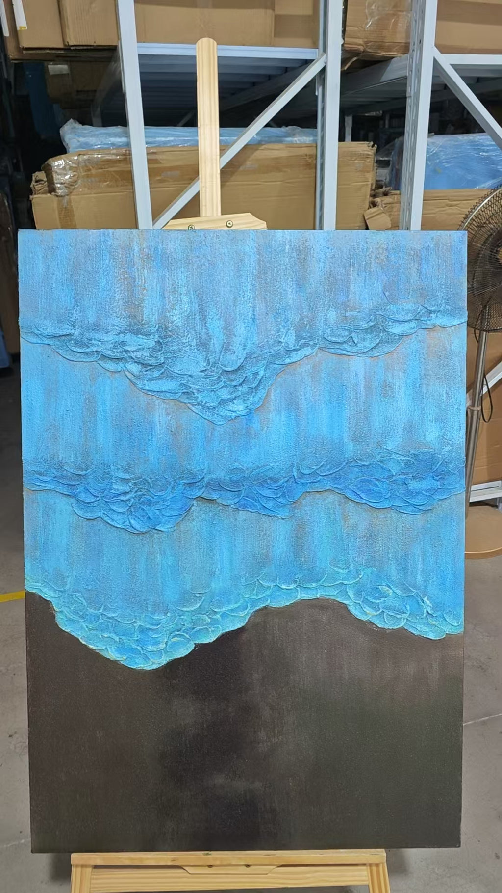 Blue Wave Ridges