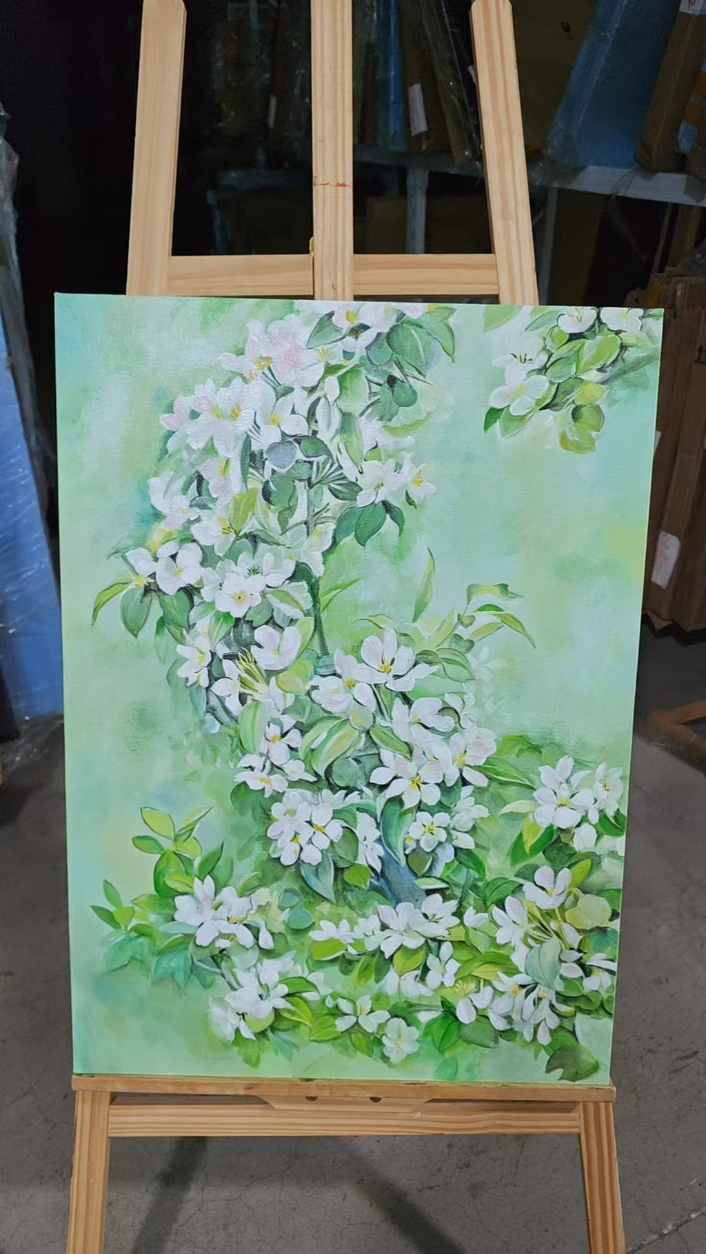 Apple Blossom Branch