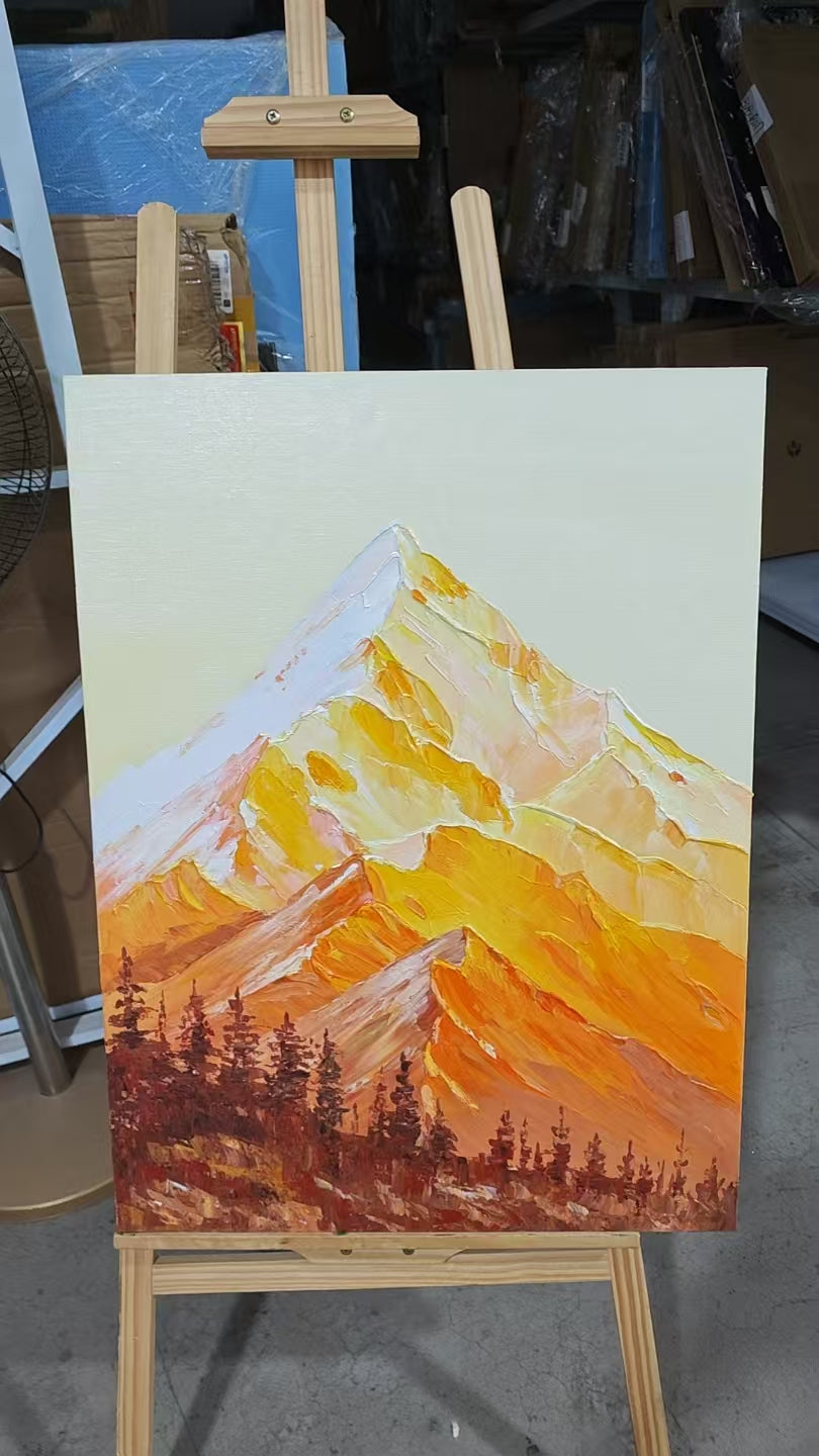 Golden Summit at Dawn