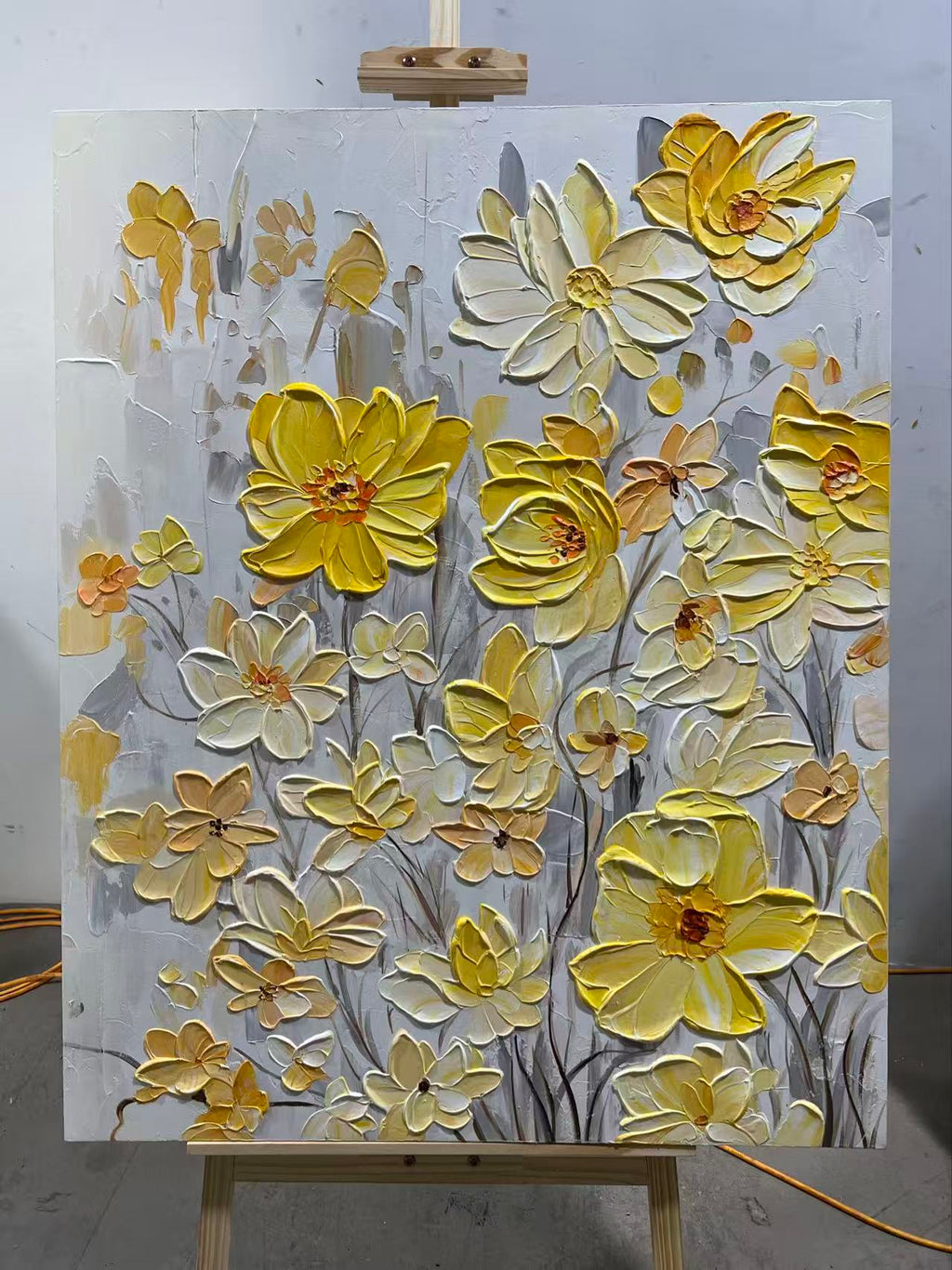 Sunny Blossoms in Relief