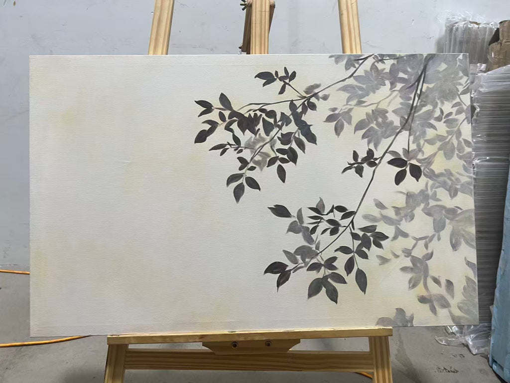Leaf Shadows on Parchment