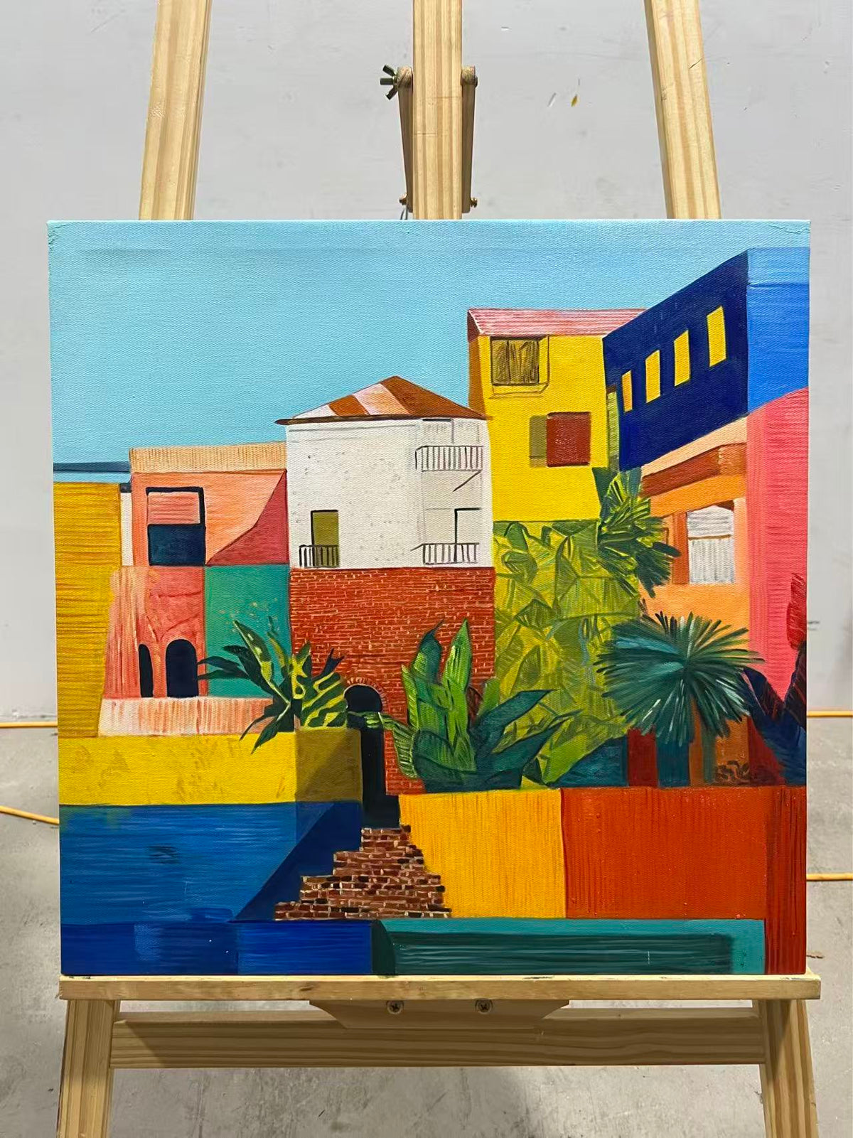 Colorful Harbor Houses