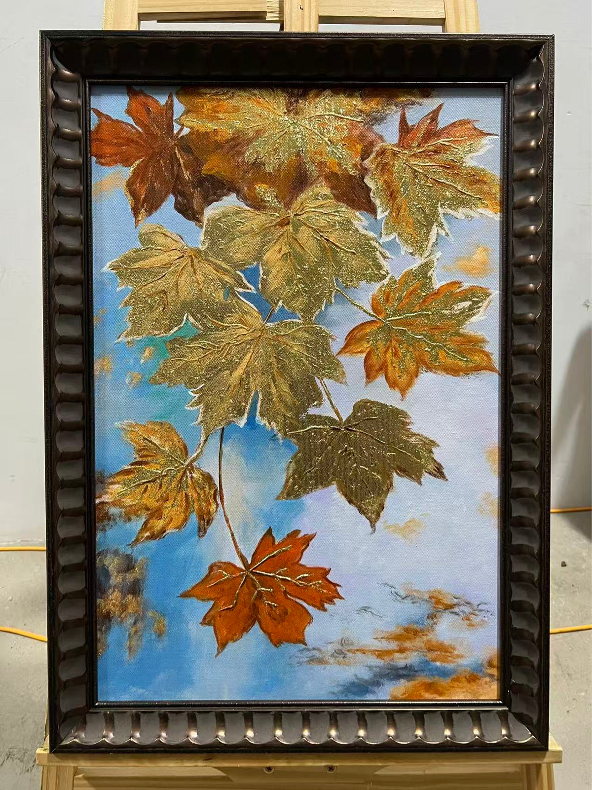 Gold Maple Leaves