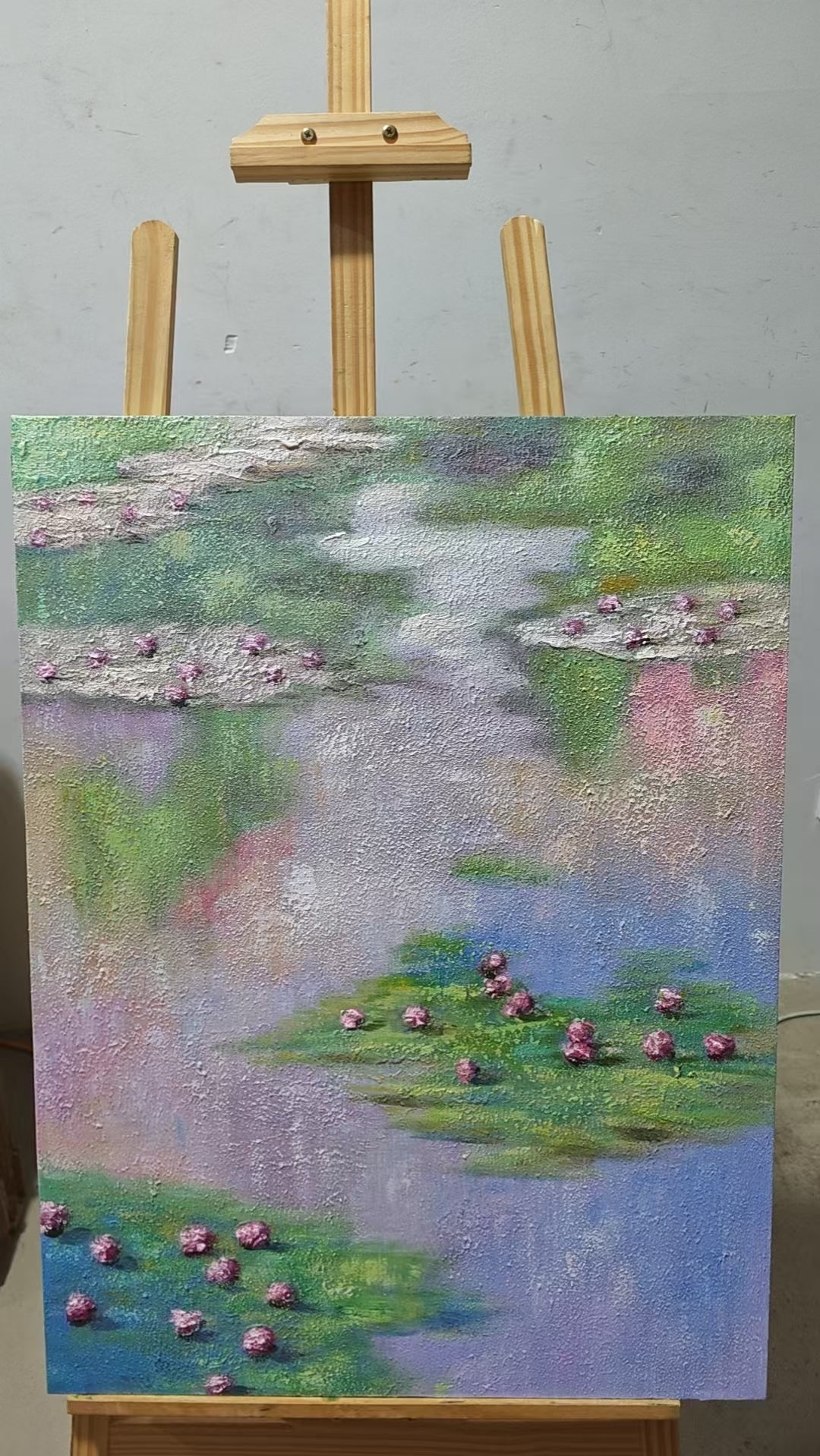 Pastel Lily Pond