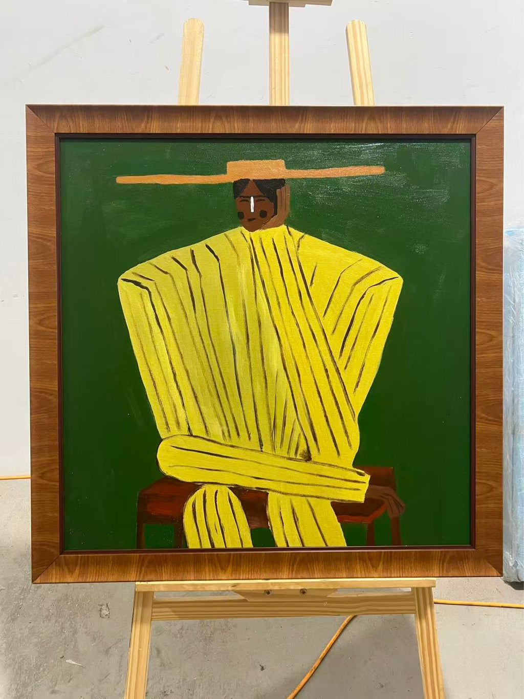 Man in a Straw Hat