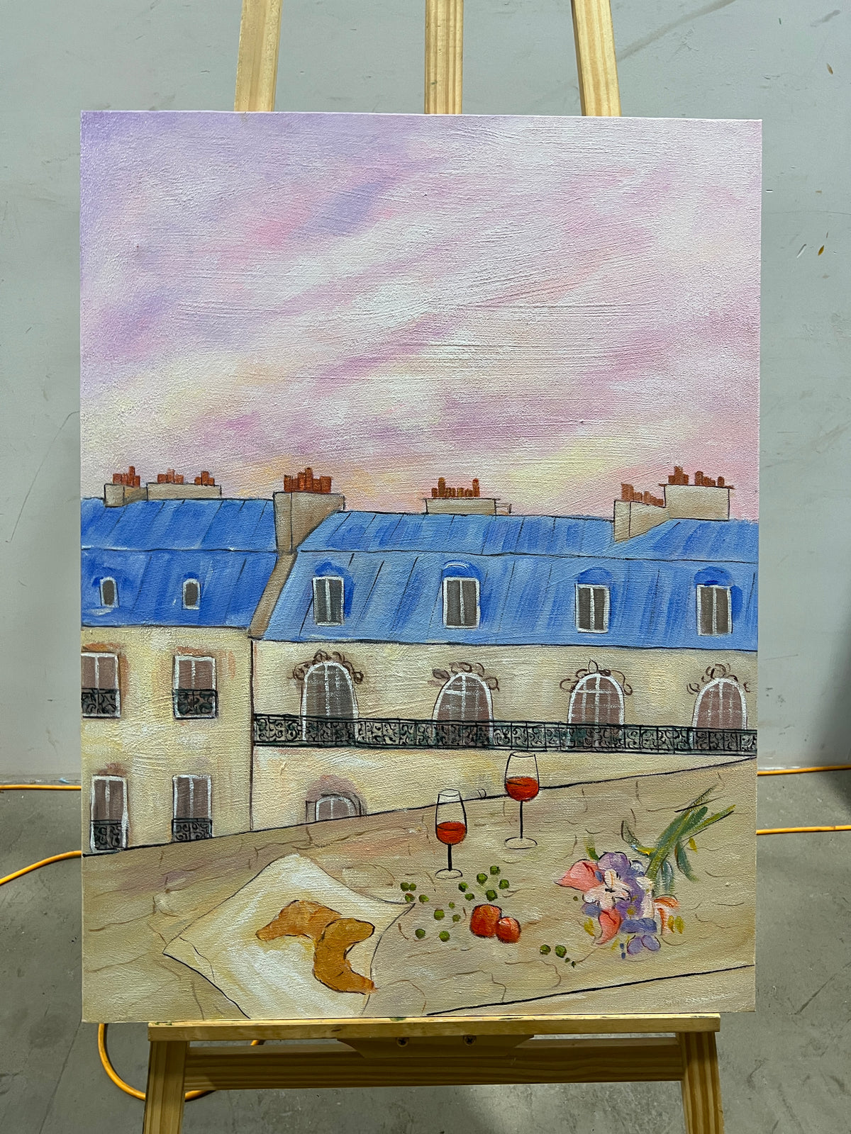 Paris Rooftop Picnic