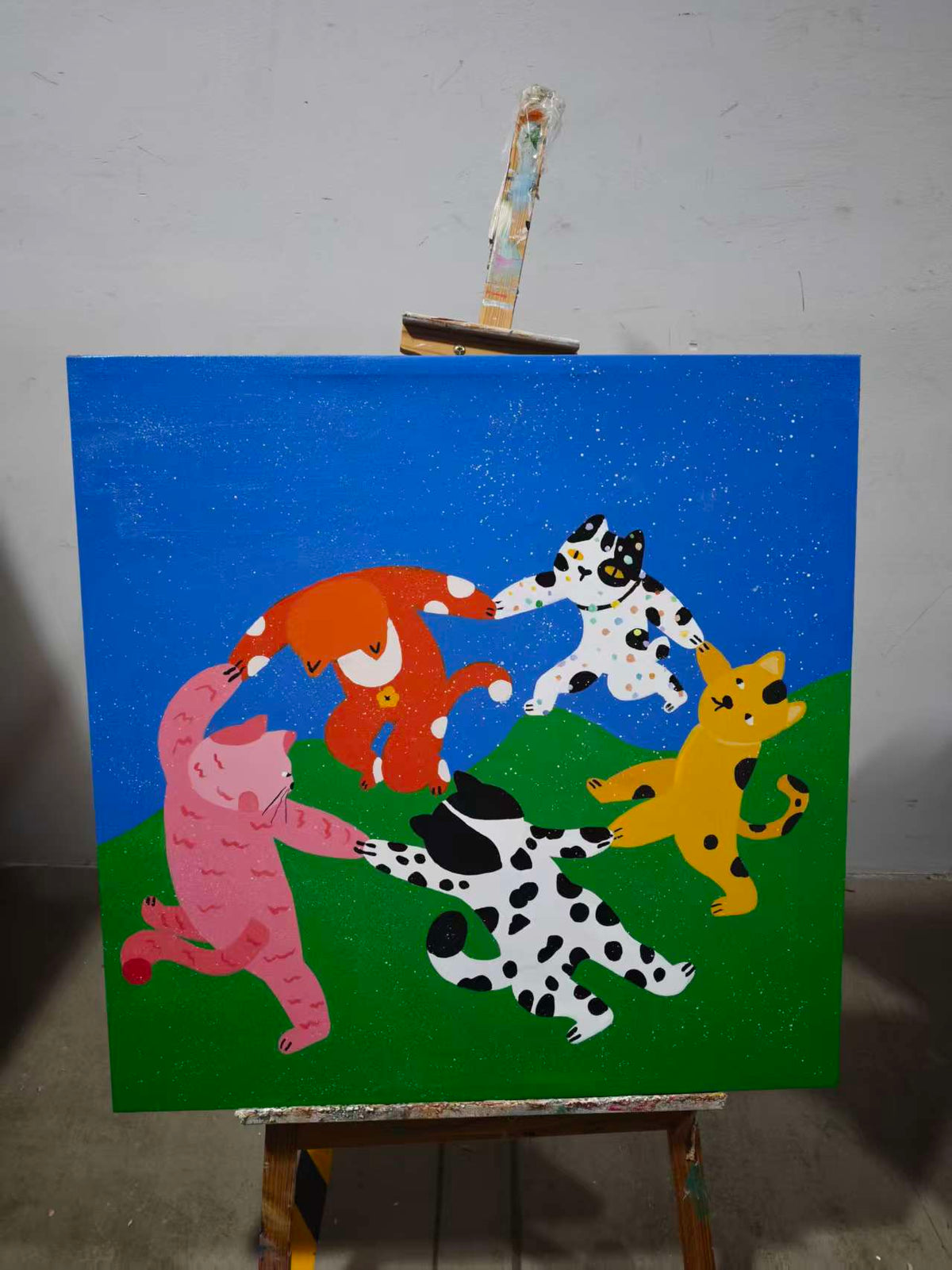 Dancing Cats