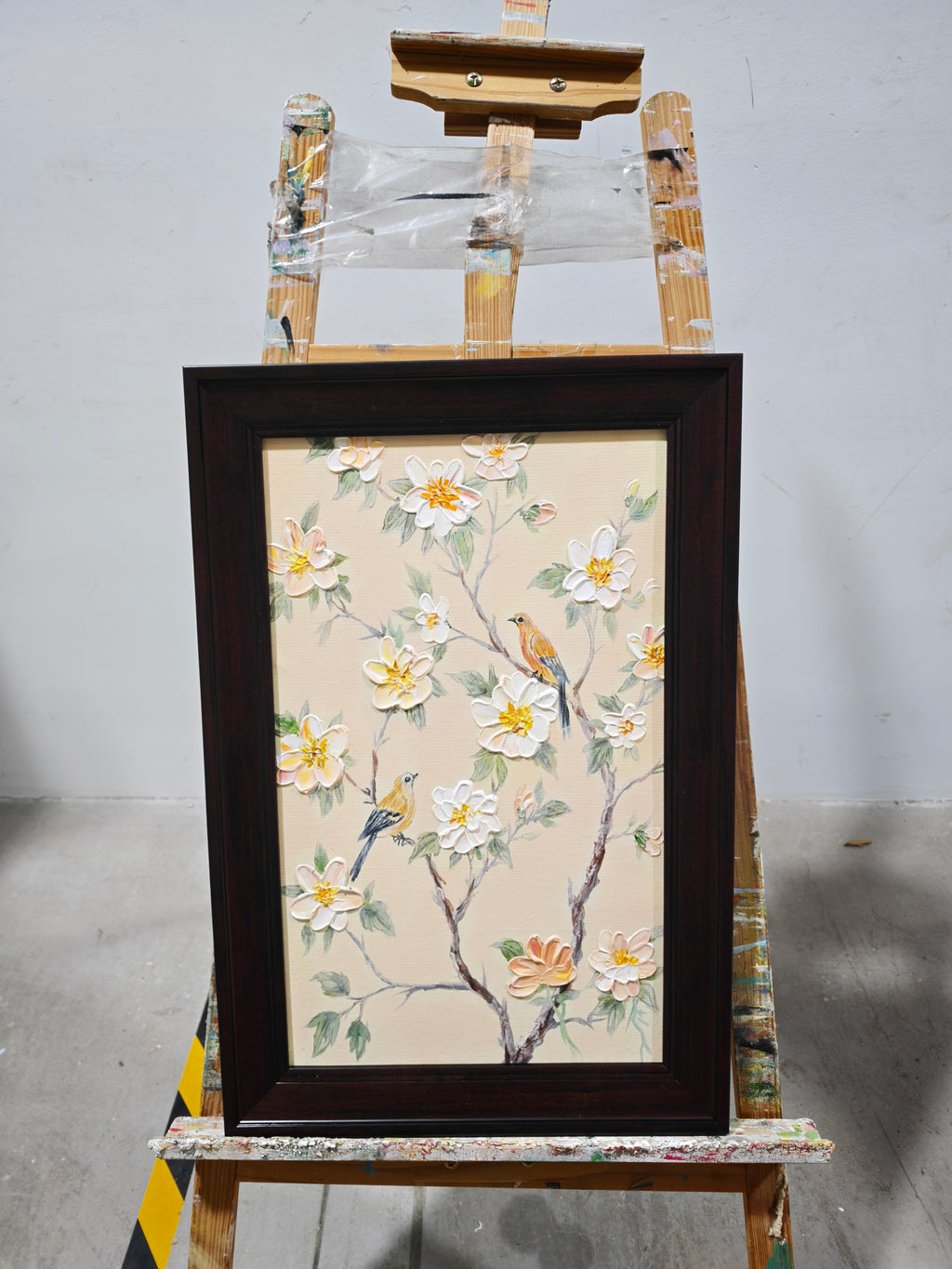 Birds on a Blossom Branch