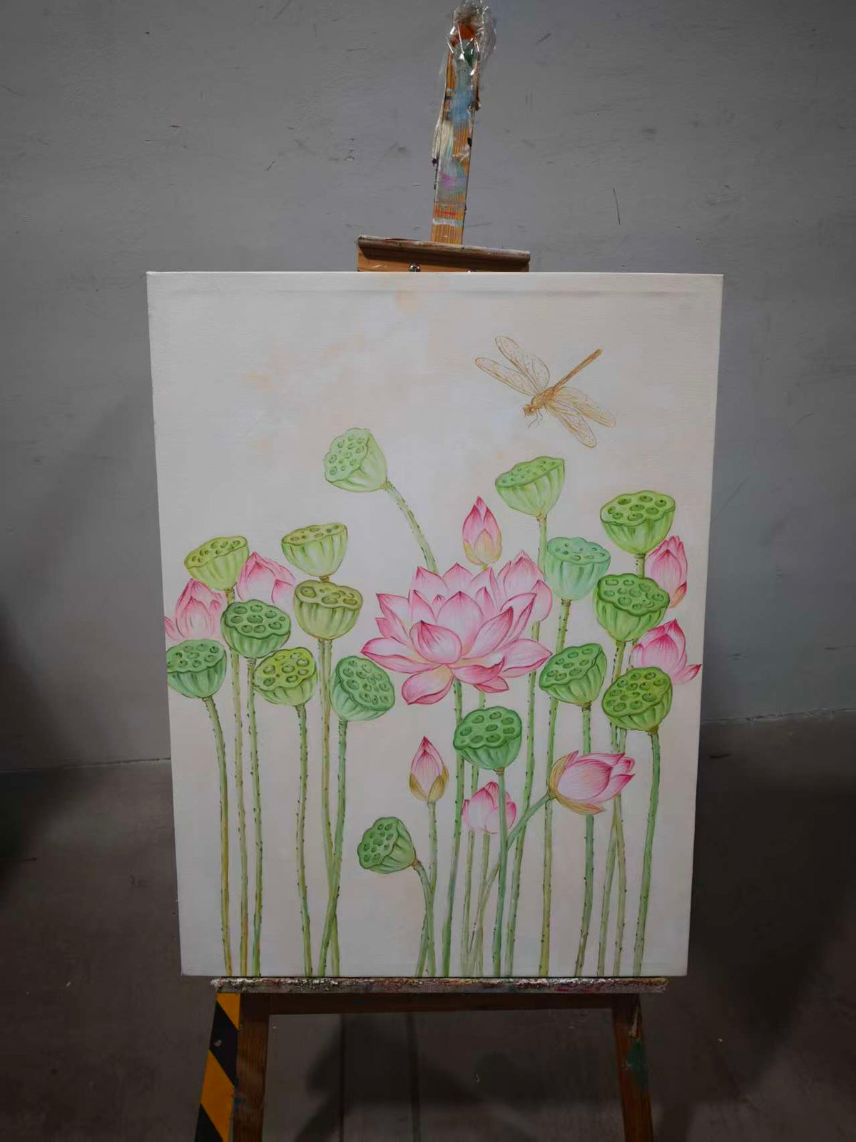Lotus and Dragonfly