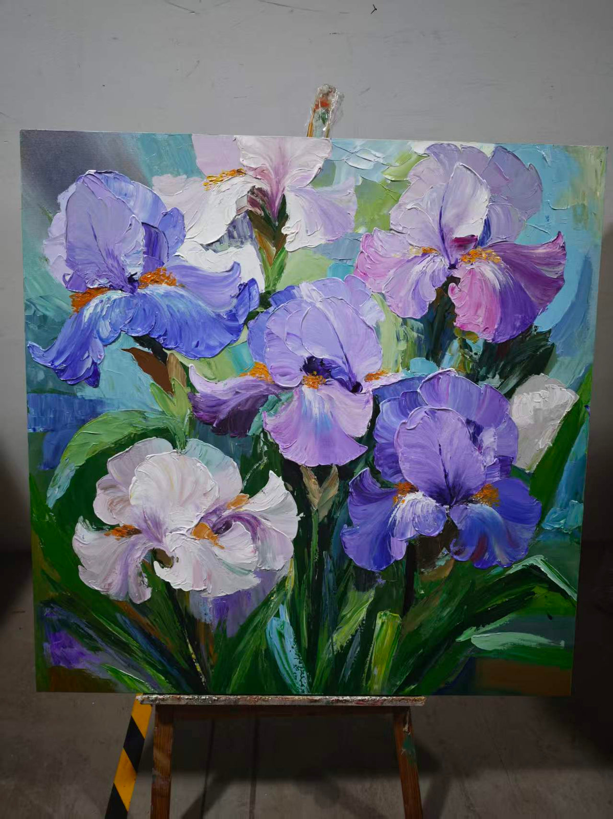 Irises in Bloom
