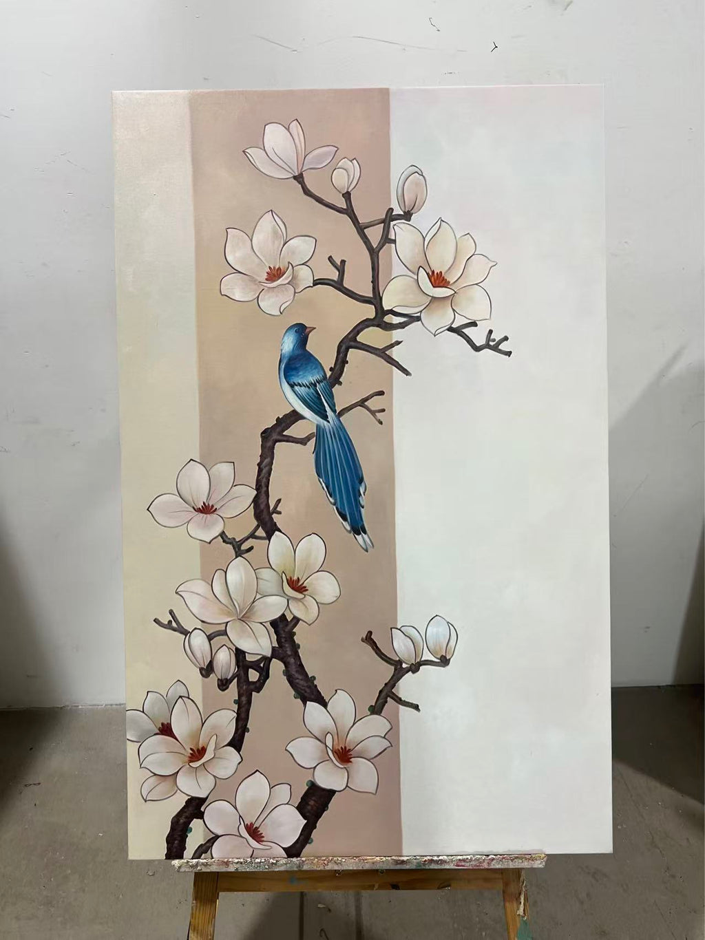 Magnolia and Blue Bird