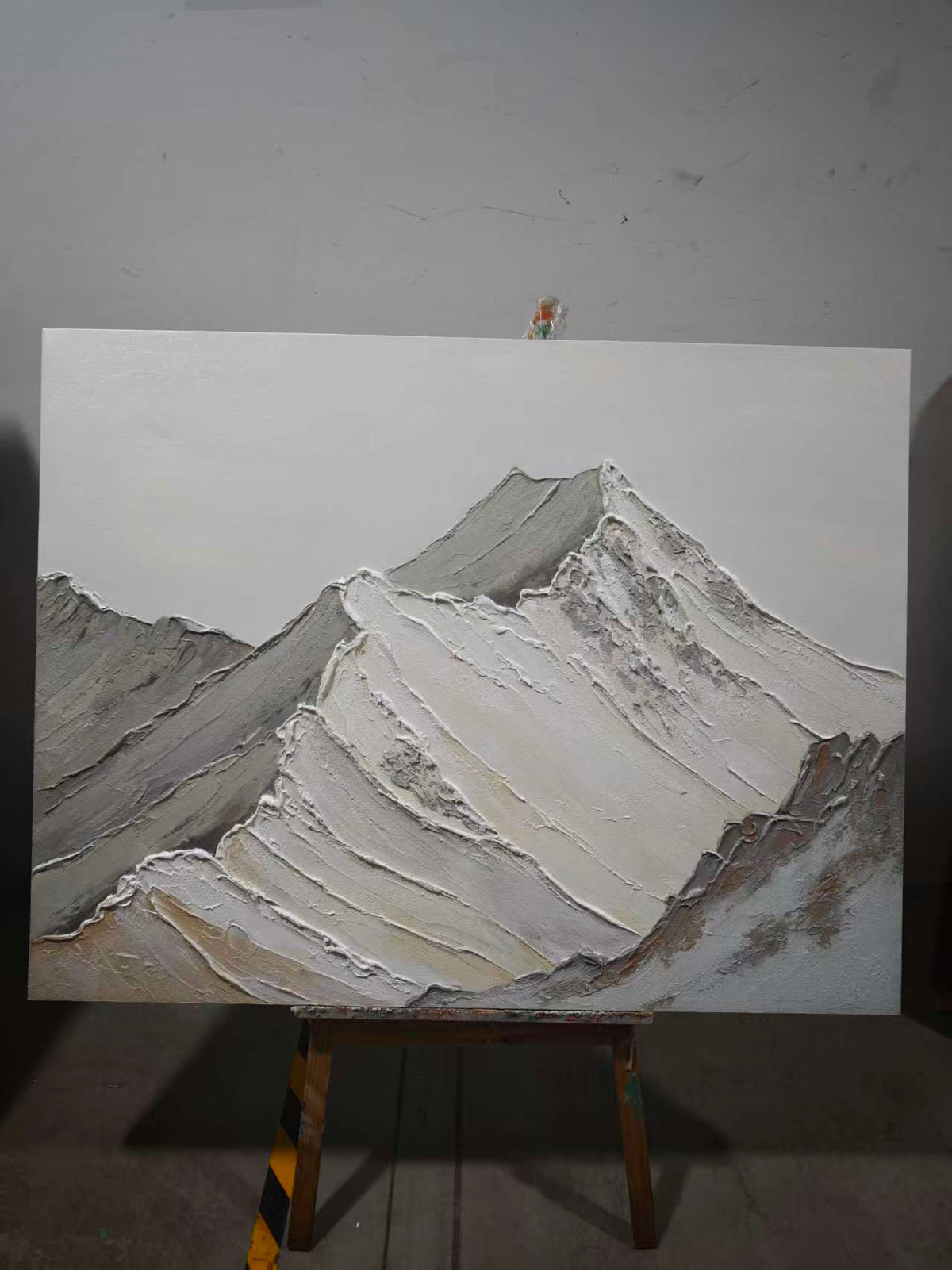 Snow Peaks in Relief