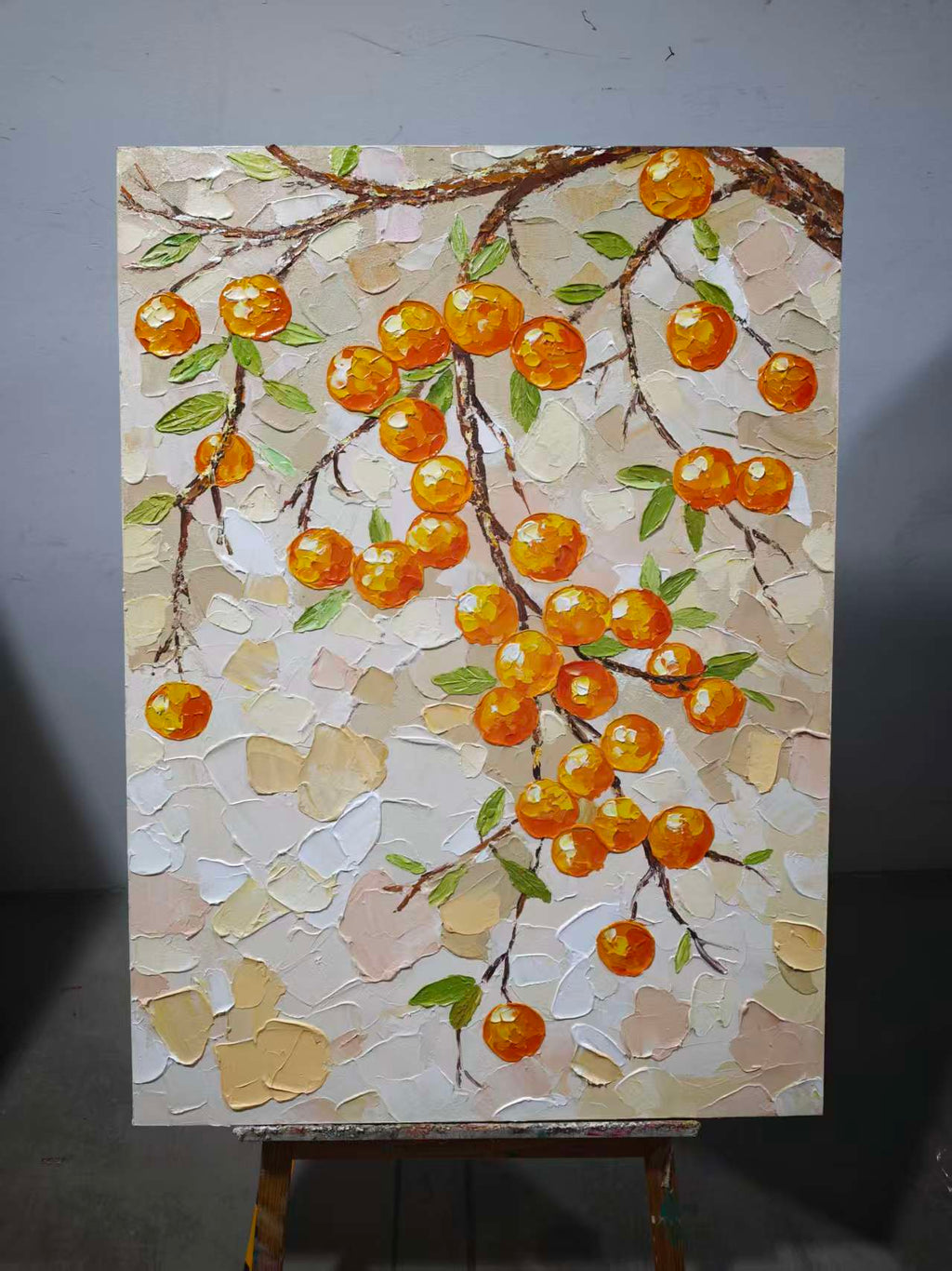 Orange Branches