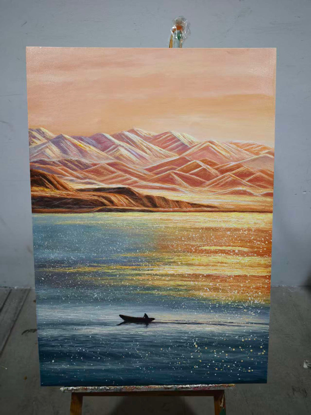 Fisherman at Dusk