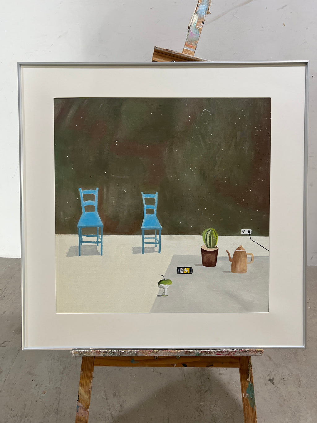 Two Blue Chairs
