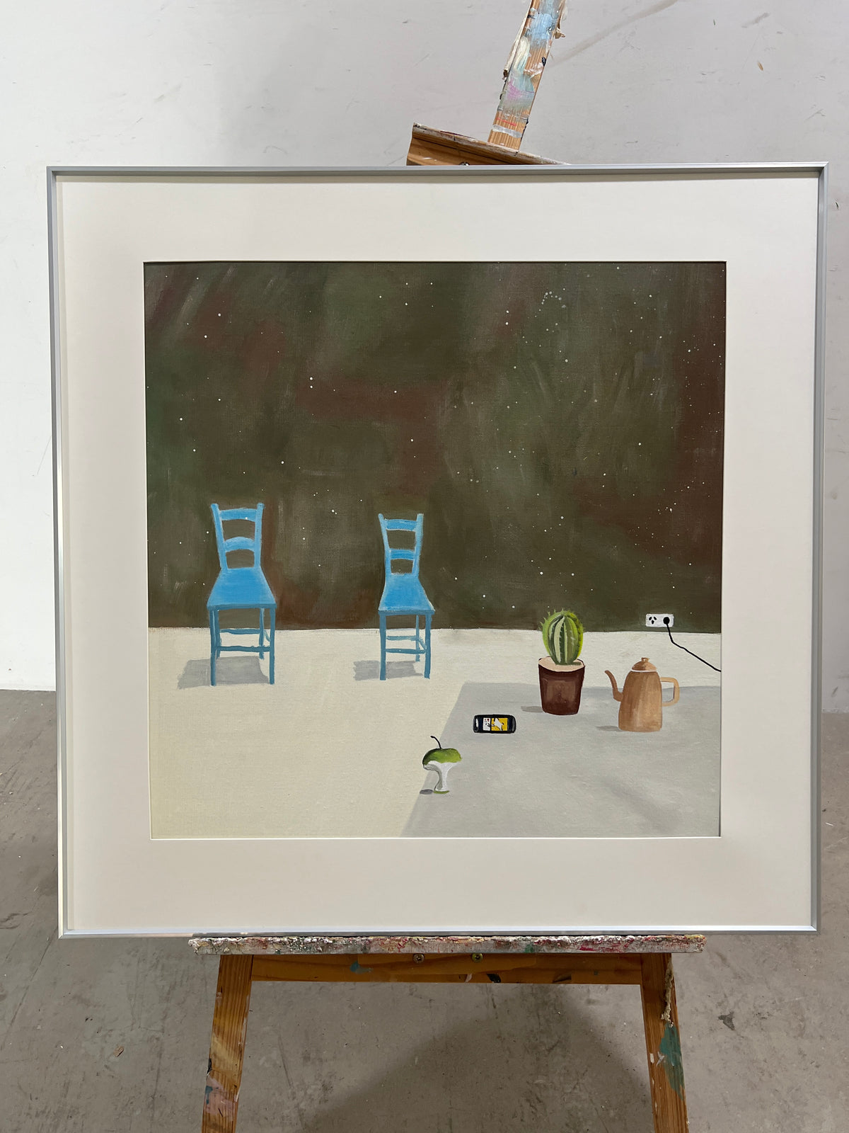 Two Blue Chairs