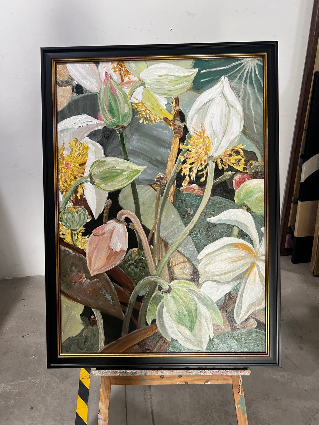 Lotus Flowers in Bloom