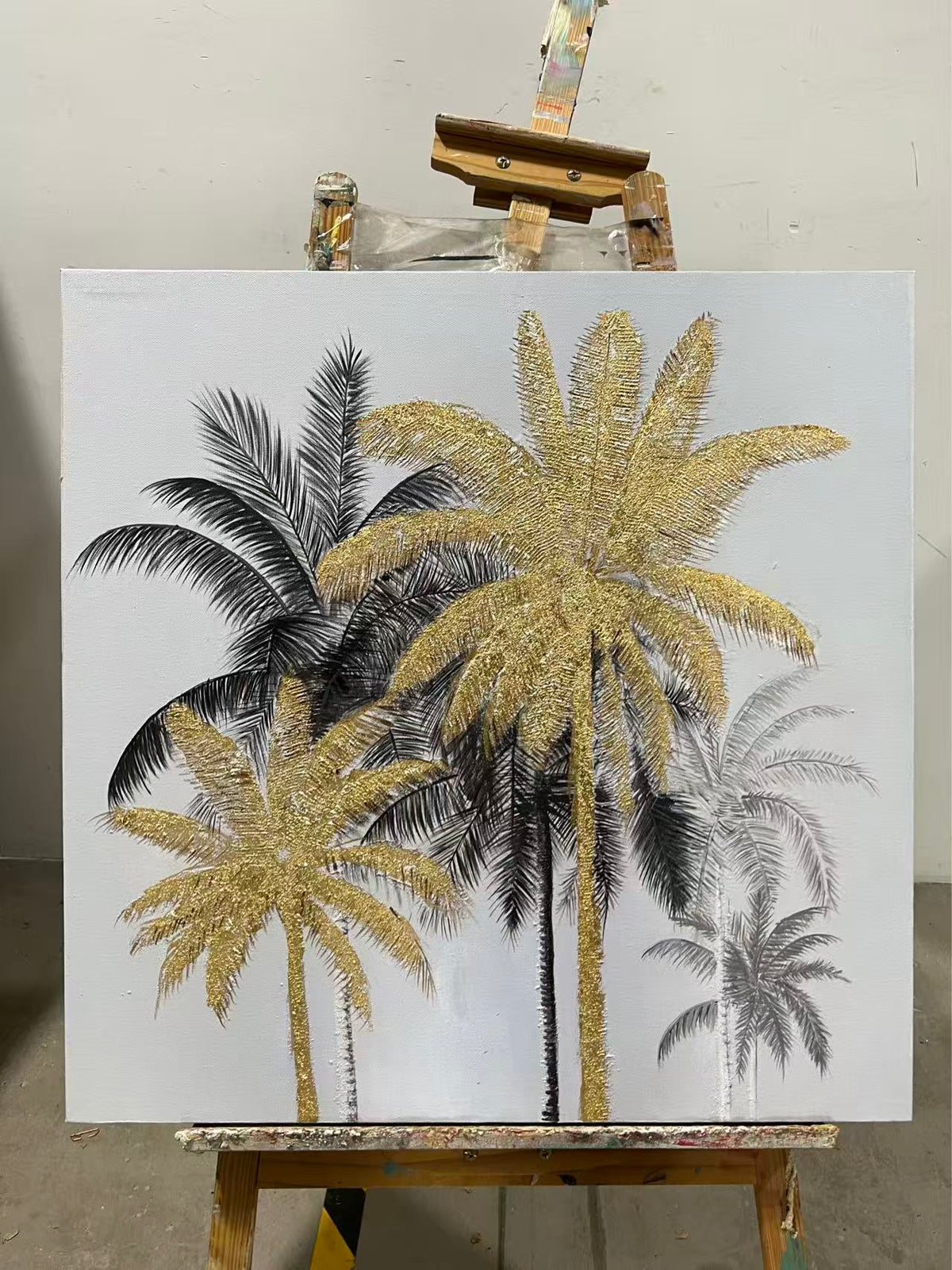Silver and Gold Palms