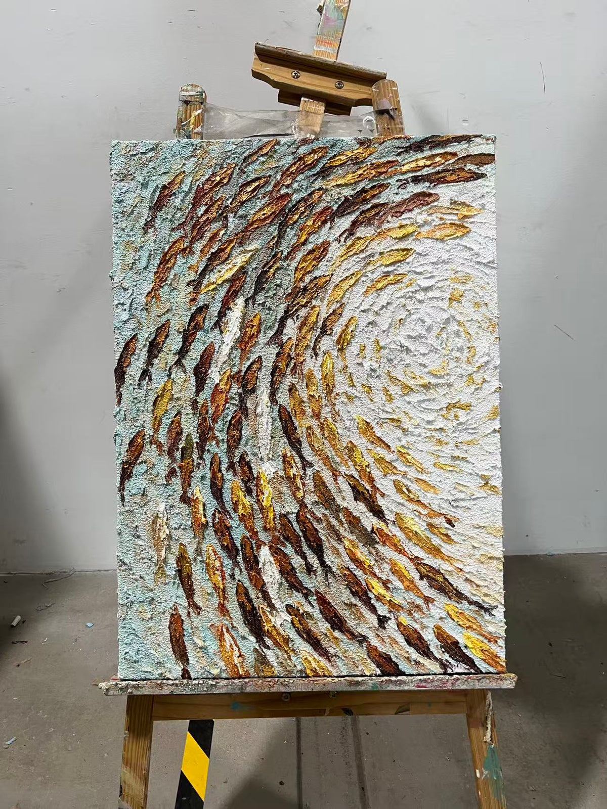 School in Silver and Gold