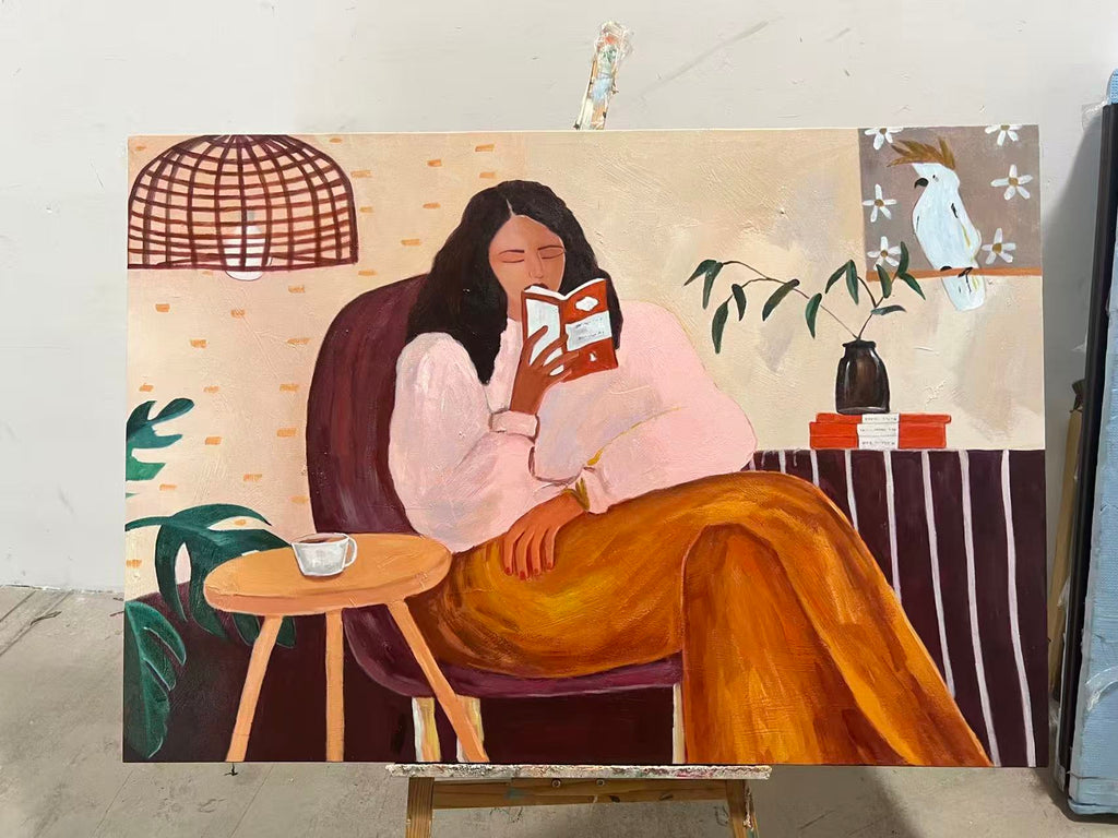 Reading with the Cockatoo