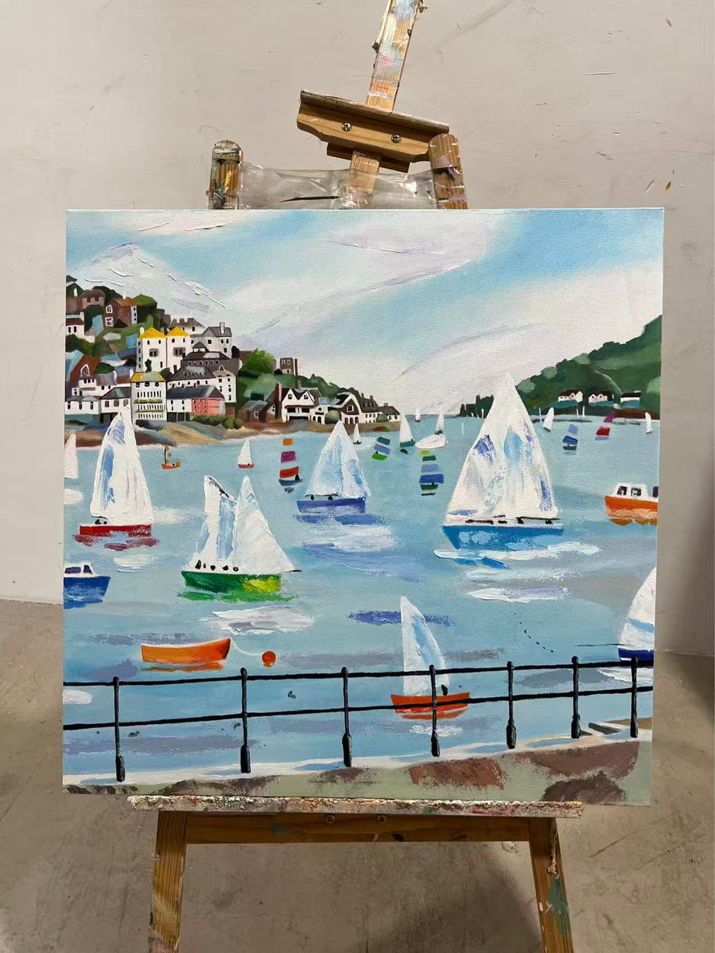 Regatta in the Harbor