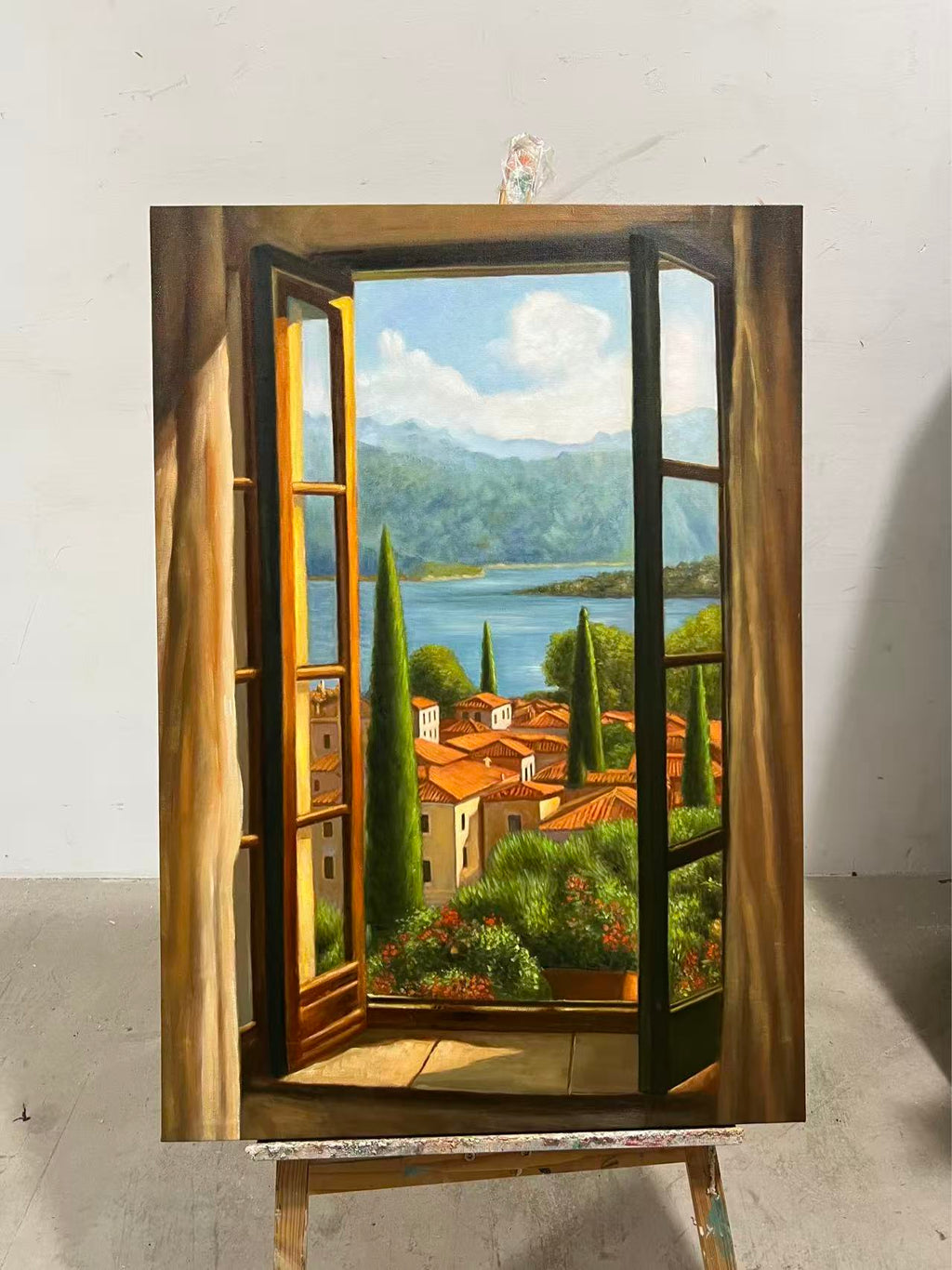 Lake View from the Window