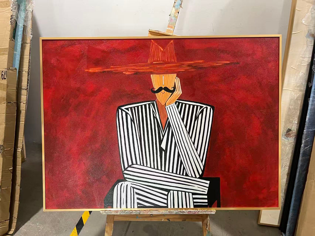 The Man in the Striped Suit