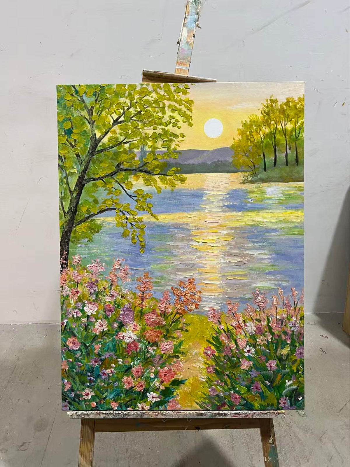 Spring Lake at Sunset