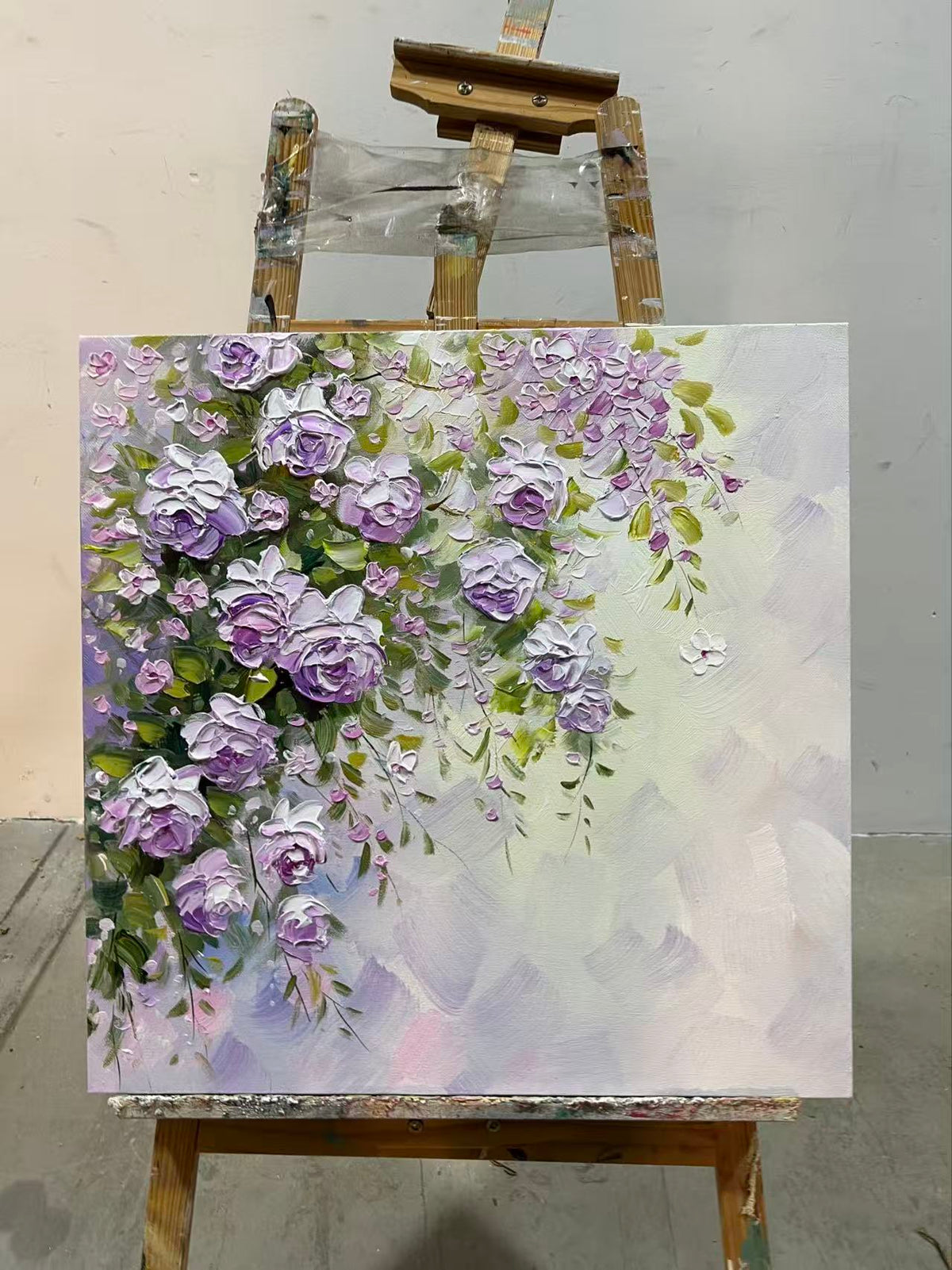 Lavender Rose Cascade
