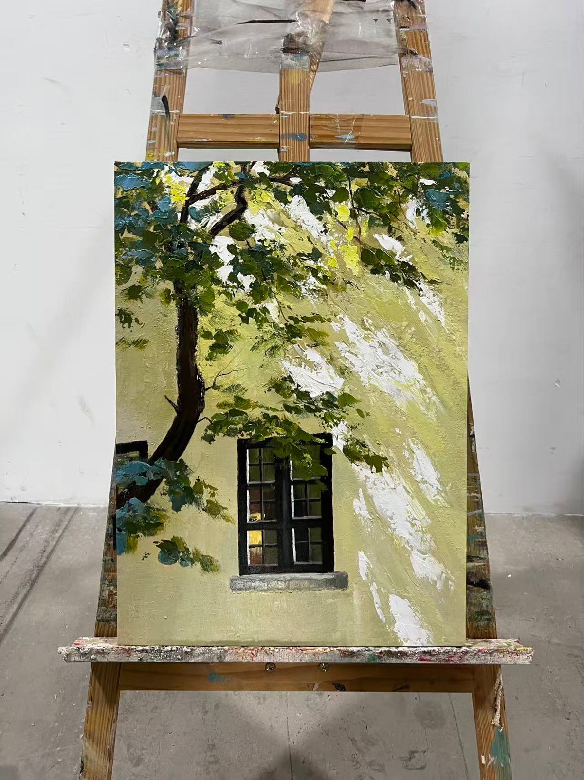 Window Under the Vine
