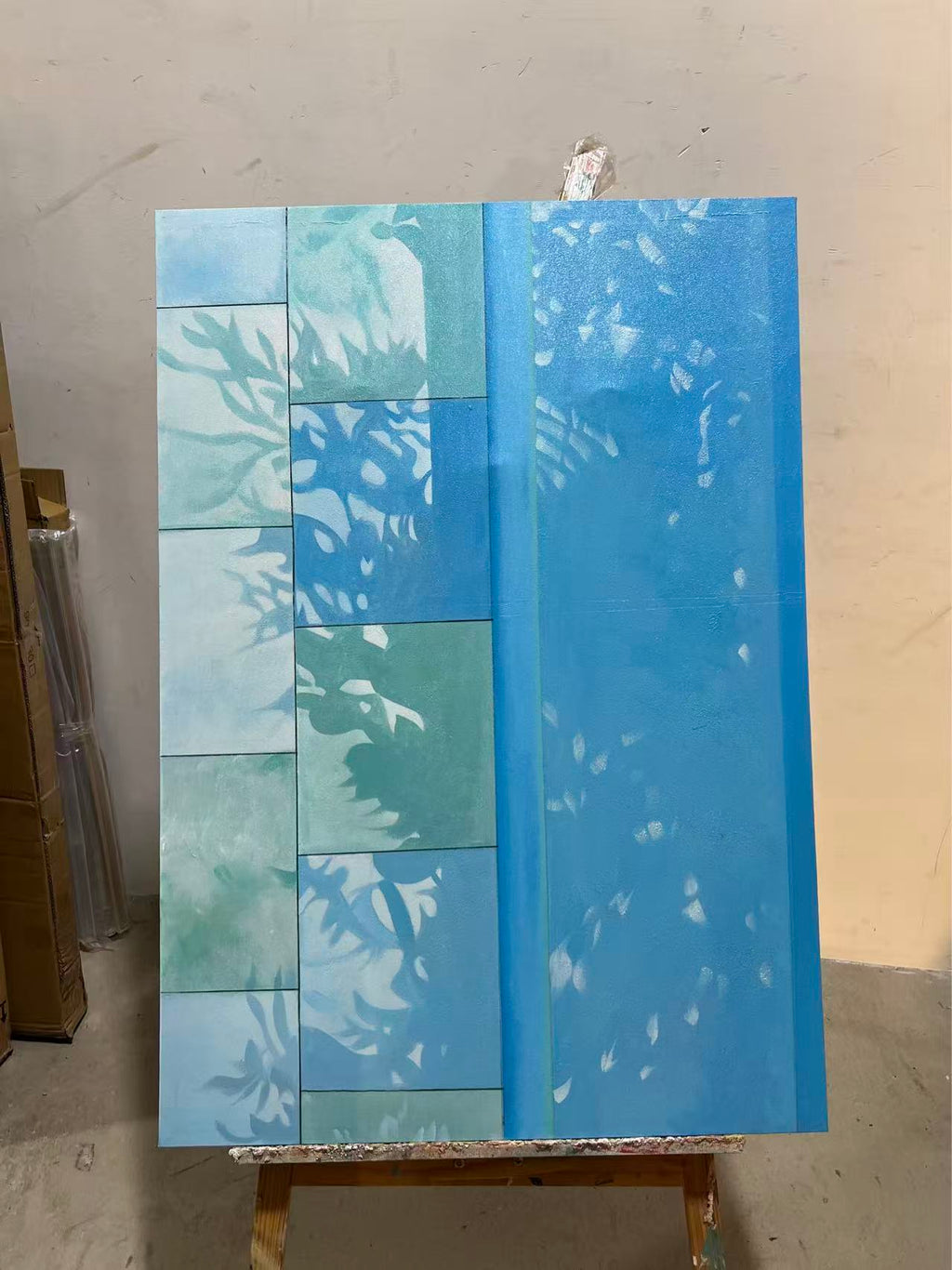 Blue Panels