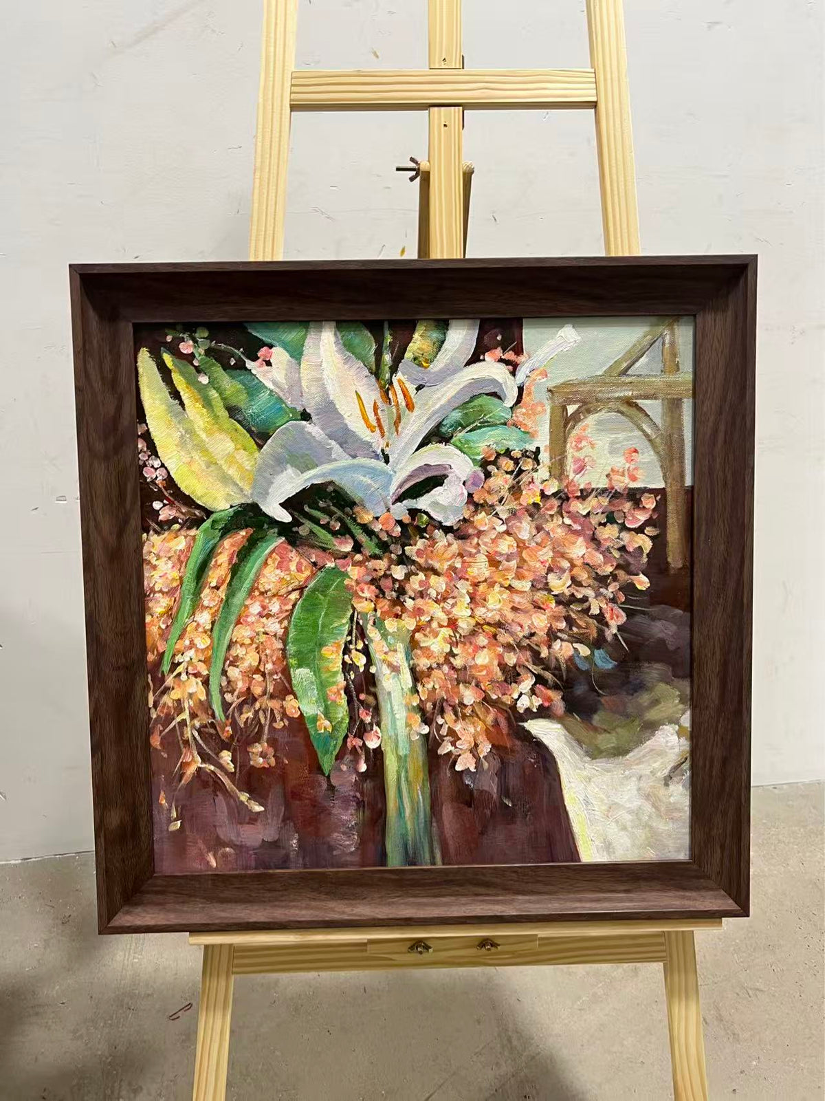 Lilies and Baby's Breath