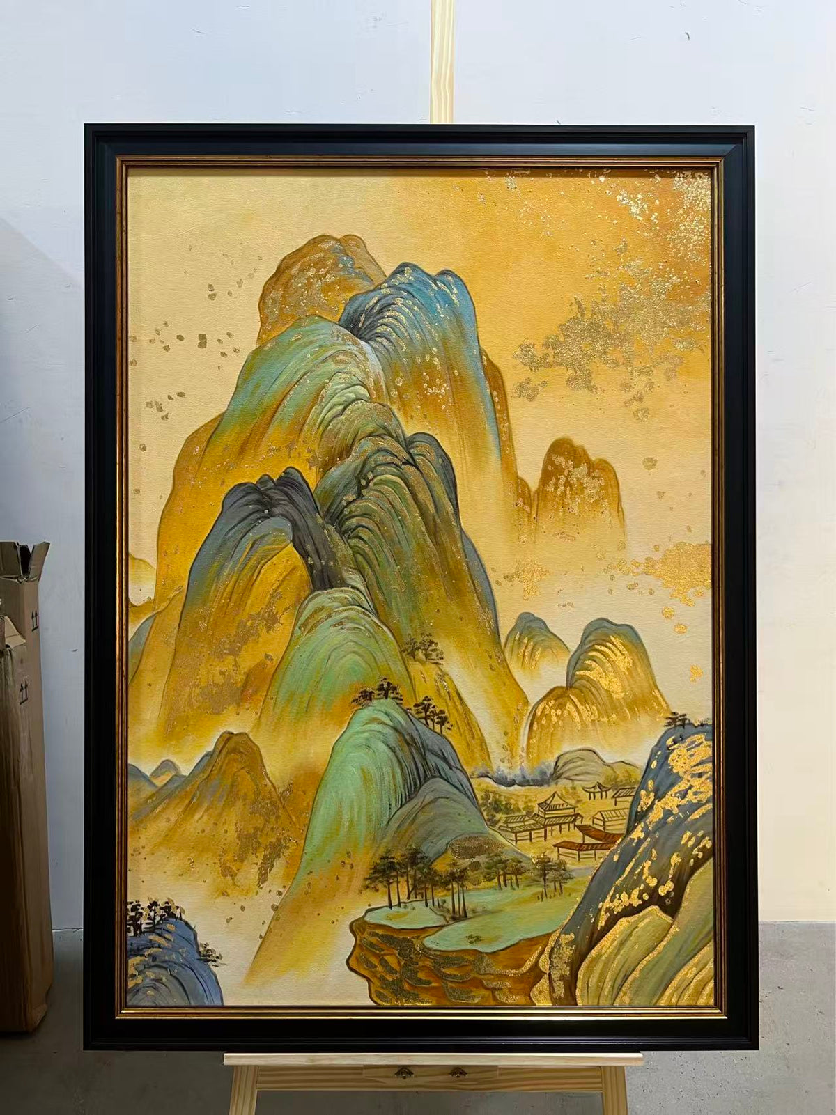 Village in the Golden Mountains