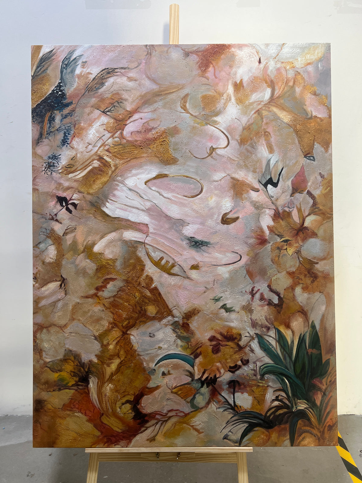 Gilded Garden Abstract
