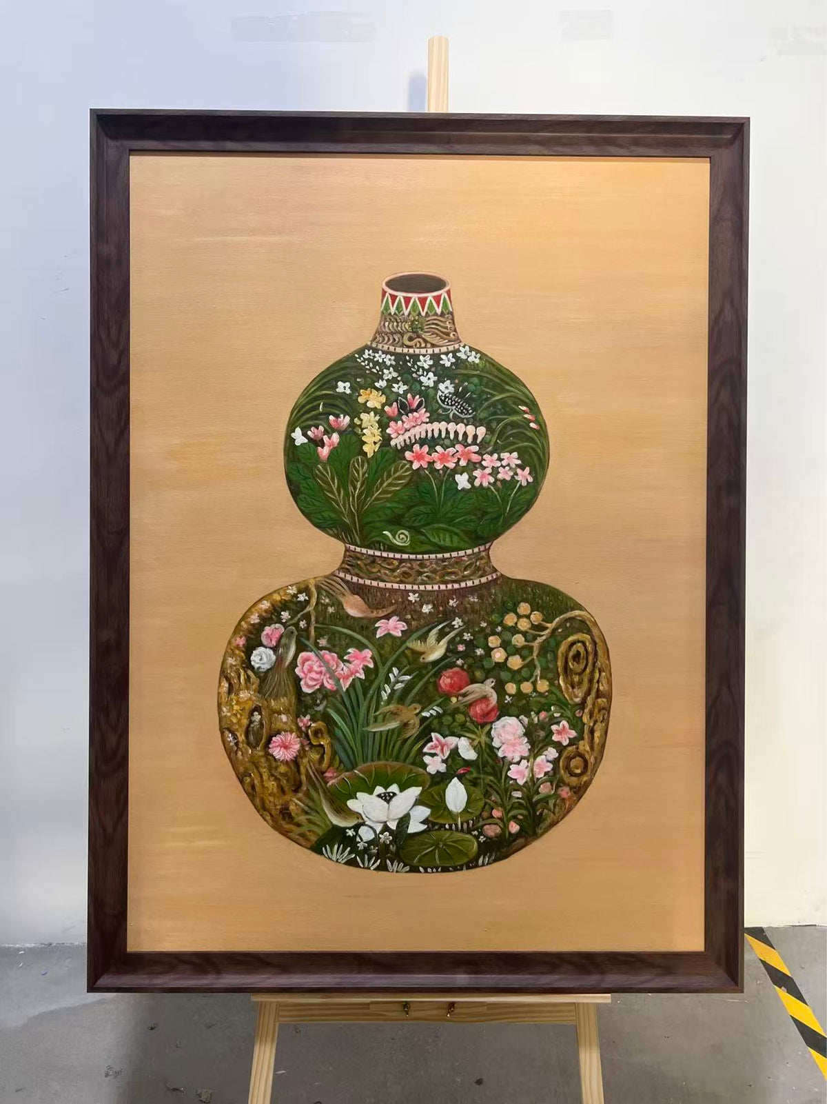 Garden in a Gourd Vase