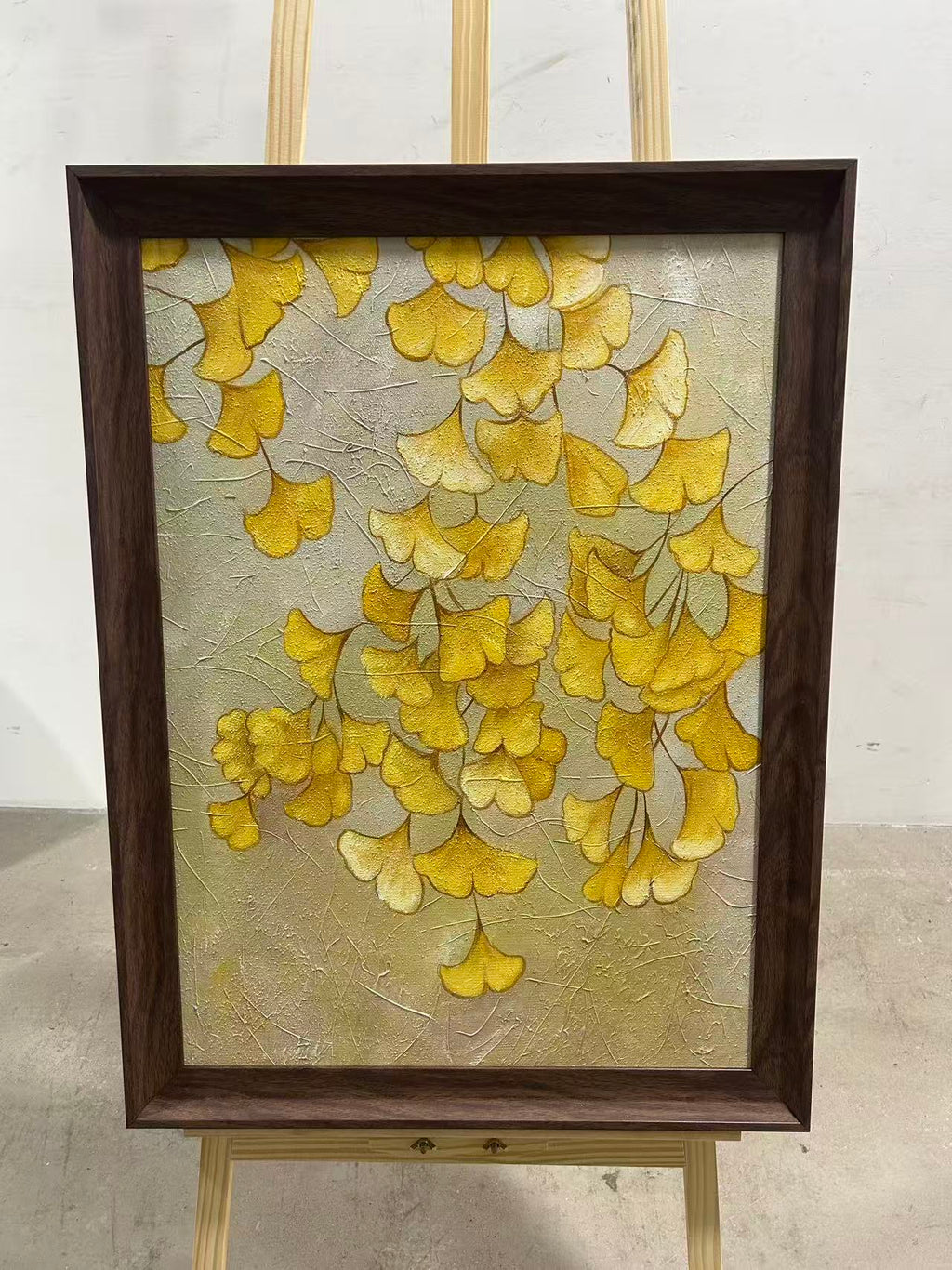 Ginkgo Leaves in Autumn