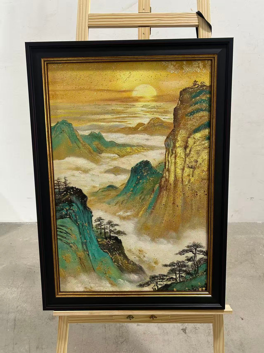 Jade Cliffs at Sunrise
