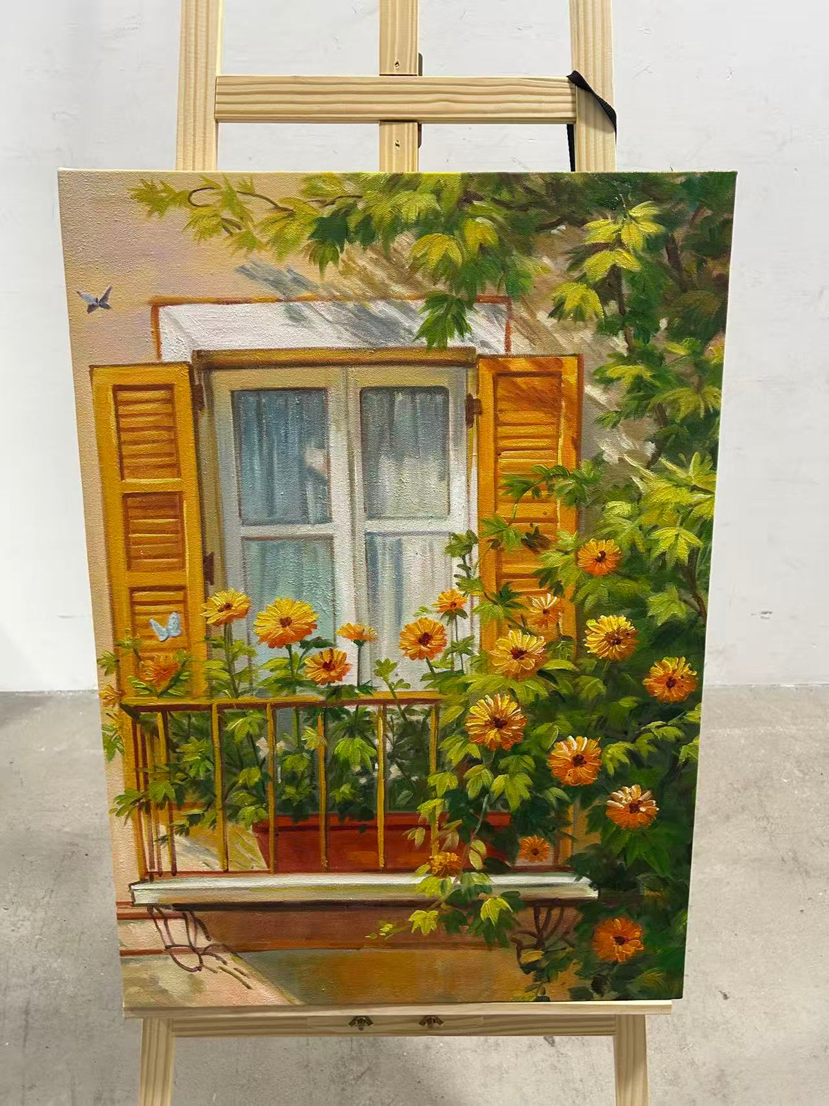 Sunflower Window