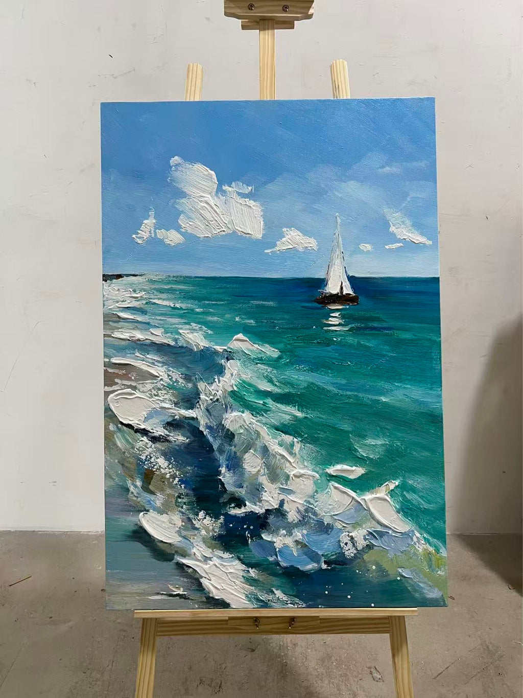 Sail on Turquoise Water