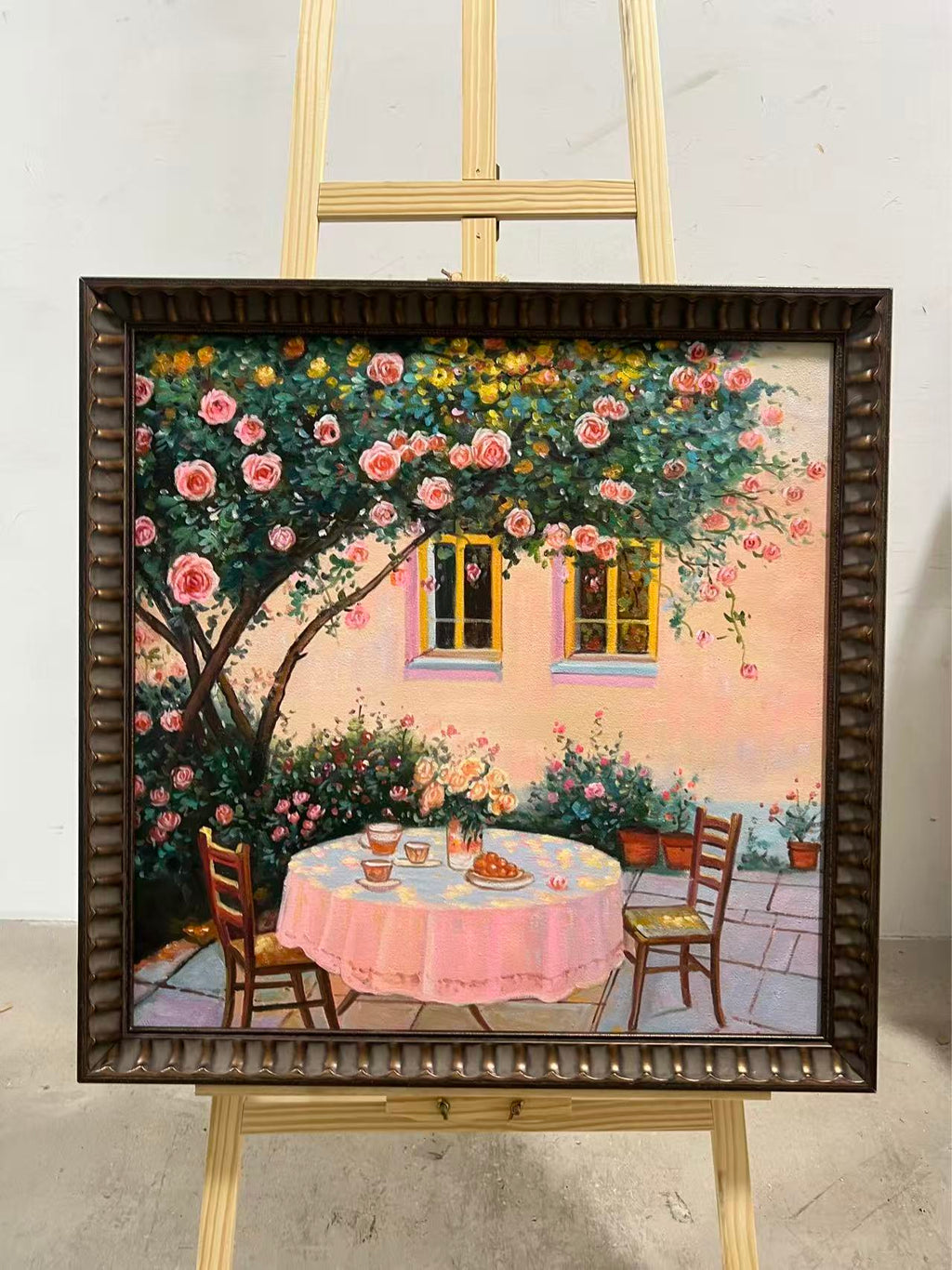 Tea Under the Rose Tree