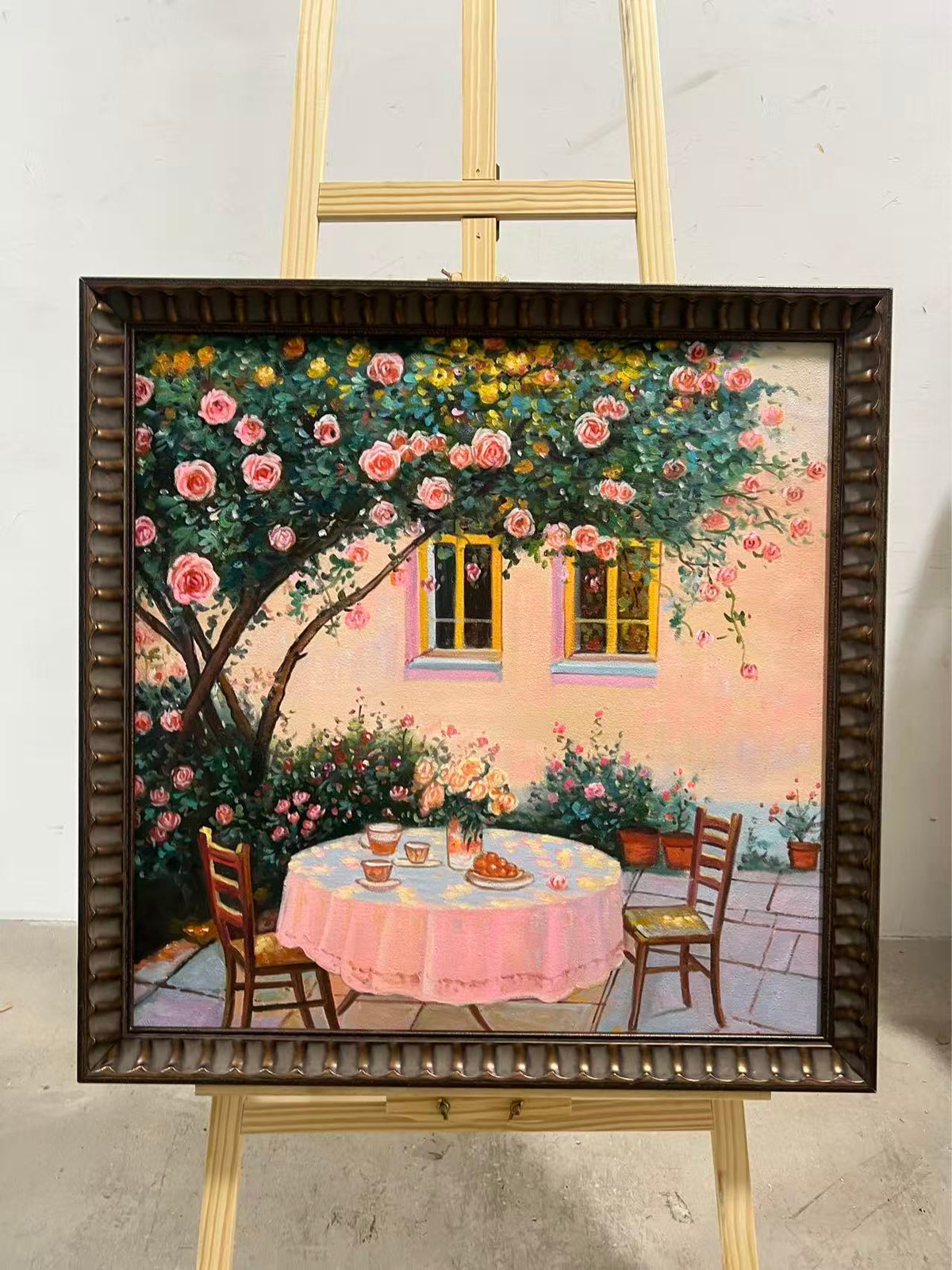 Tea Under the Rose Tree