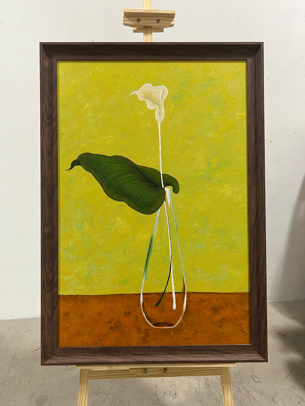 Calla Lily in Glass