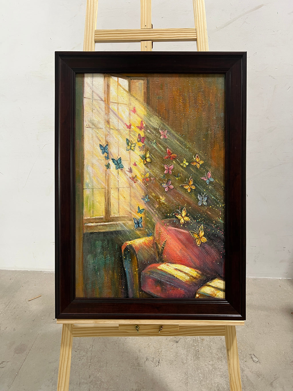 Butterflies in the Window Light