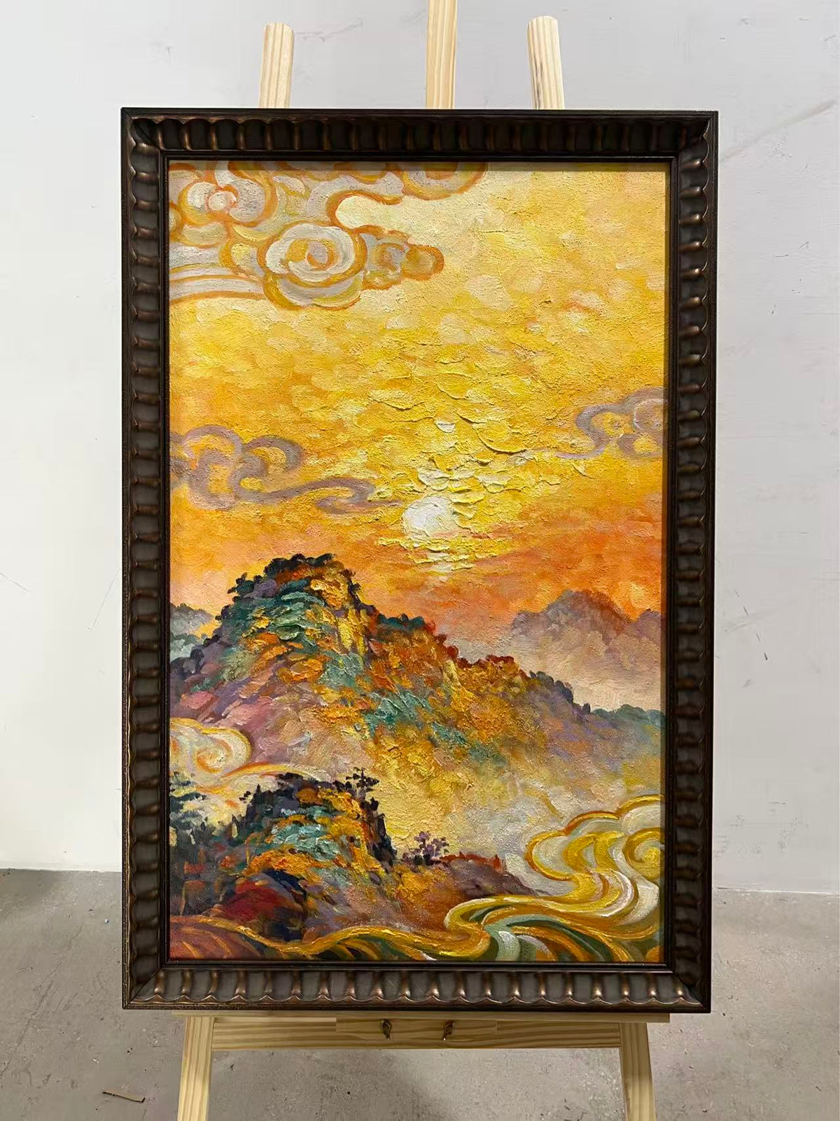 Sunrise over Cloud Mountains